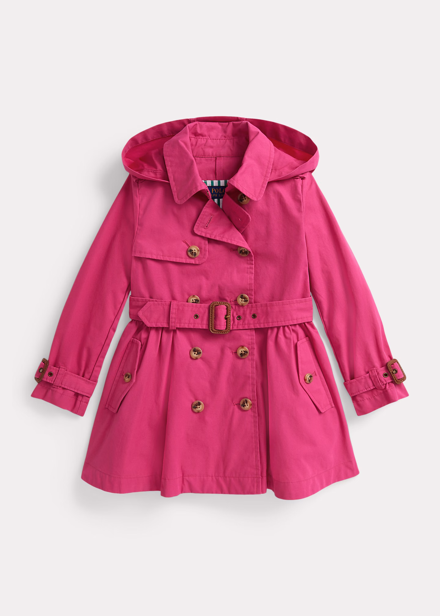 Baumwoll-Trenchcoat mit Kapuze - RALPH LAUREN OUTLET