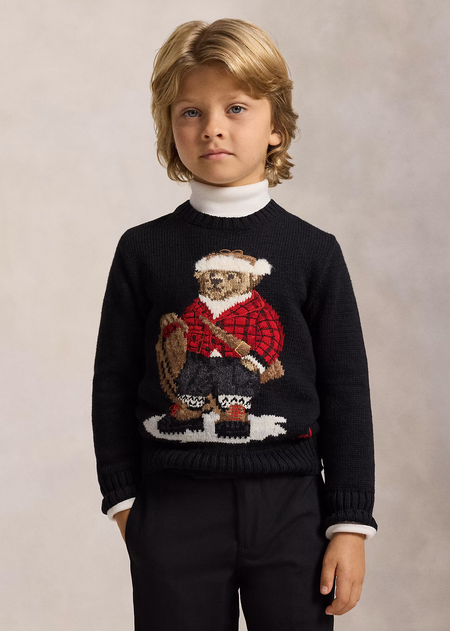 Pullover mit Polo Bear - RALPH LAUREN OUTLET