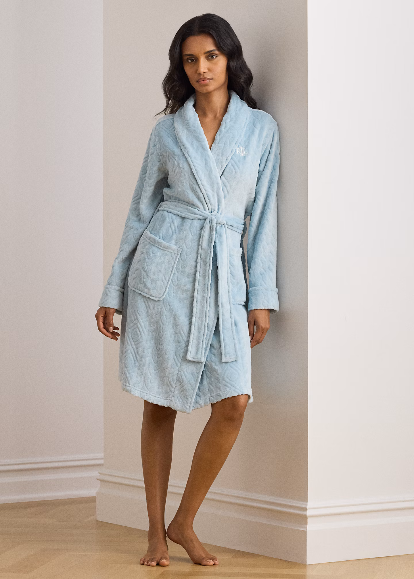 Chenille-Bademantel mit Schalkragen - RALPH LAUREN OUTLET