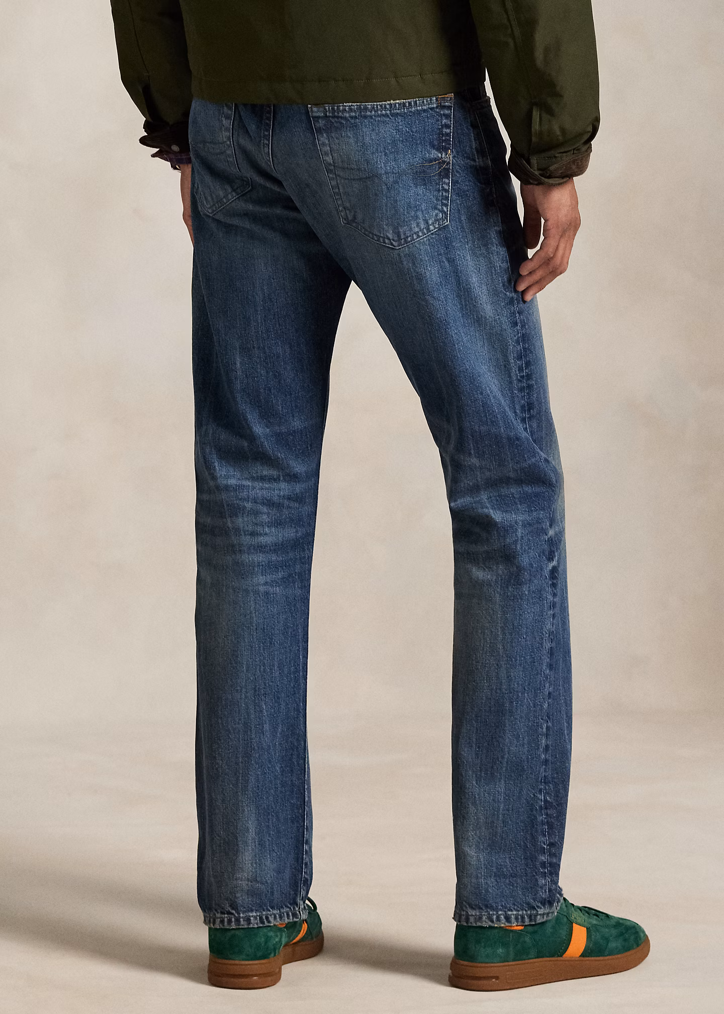 Straight-Fit Jeans Hampton in Used-Optik - RALPH LAUREN OUTLET