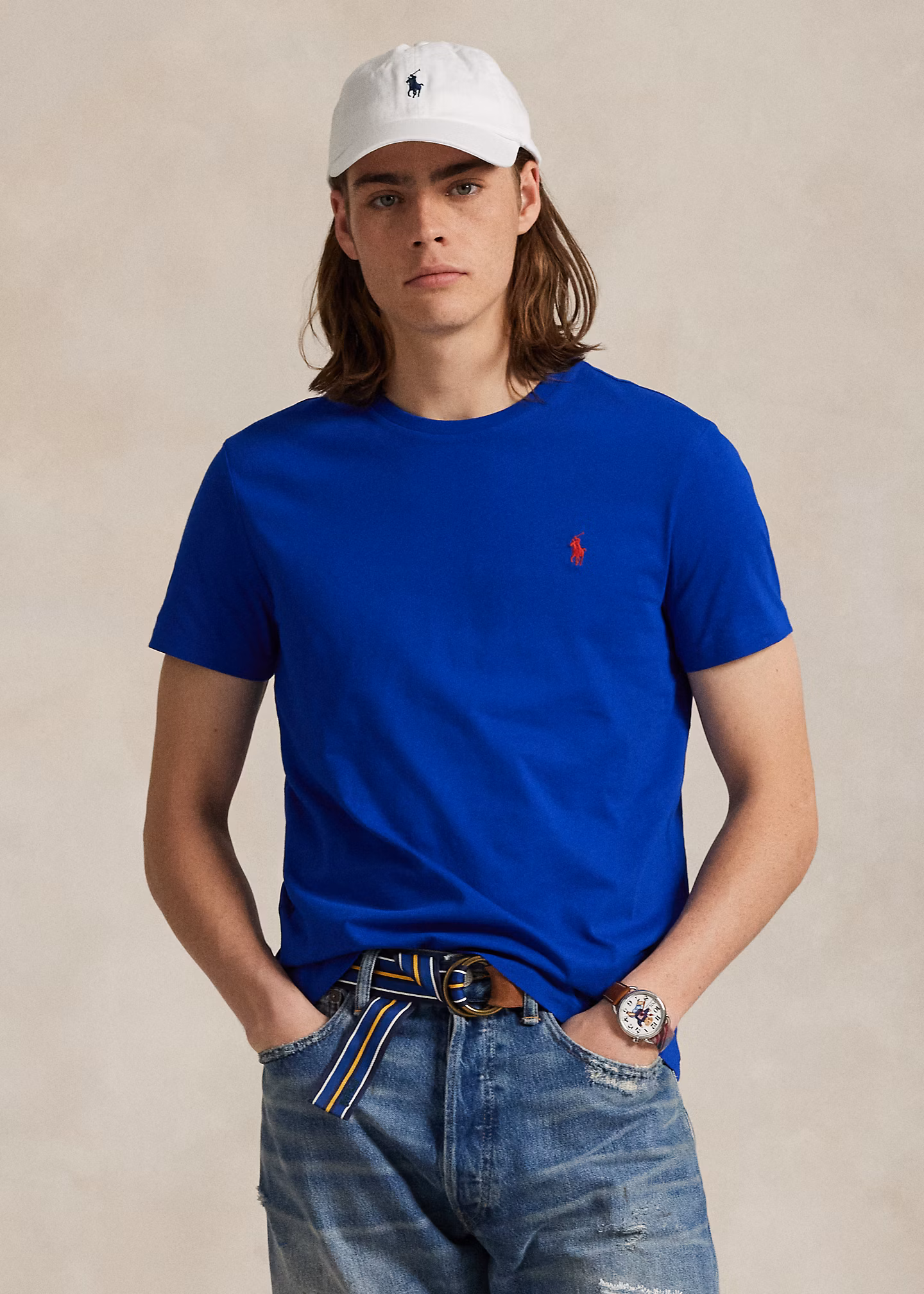 Custom-Slim-Fit Jersey-T-Shirt - RALPH LAUREN OUTLET