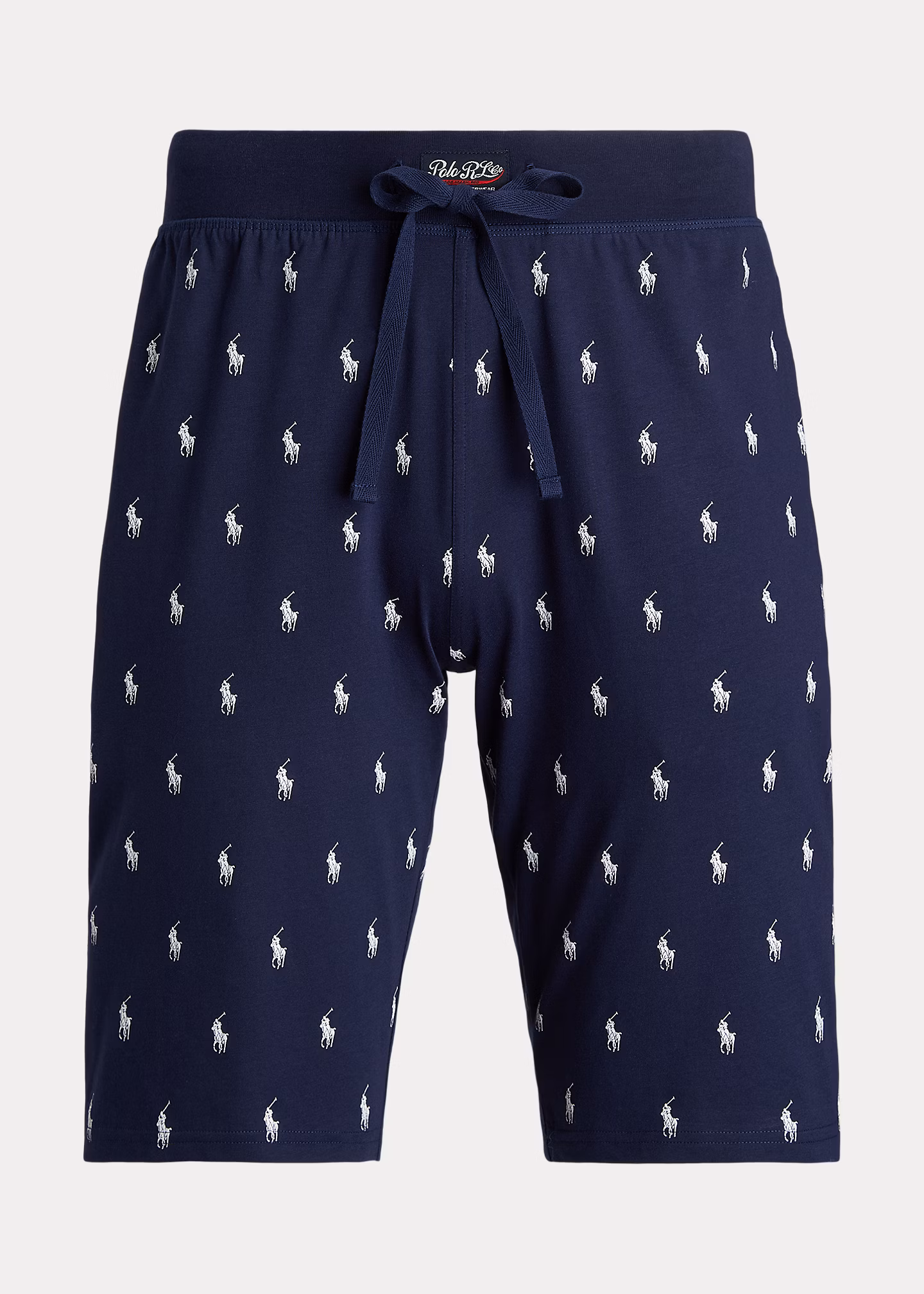 Pyjamashorts aus Baumwolljersey mit Pony - RALPH LAUREN OUTLET