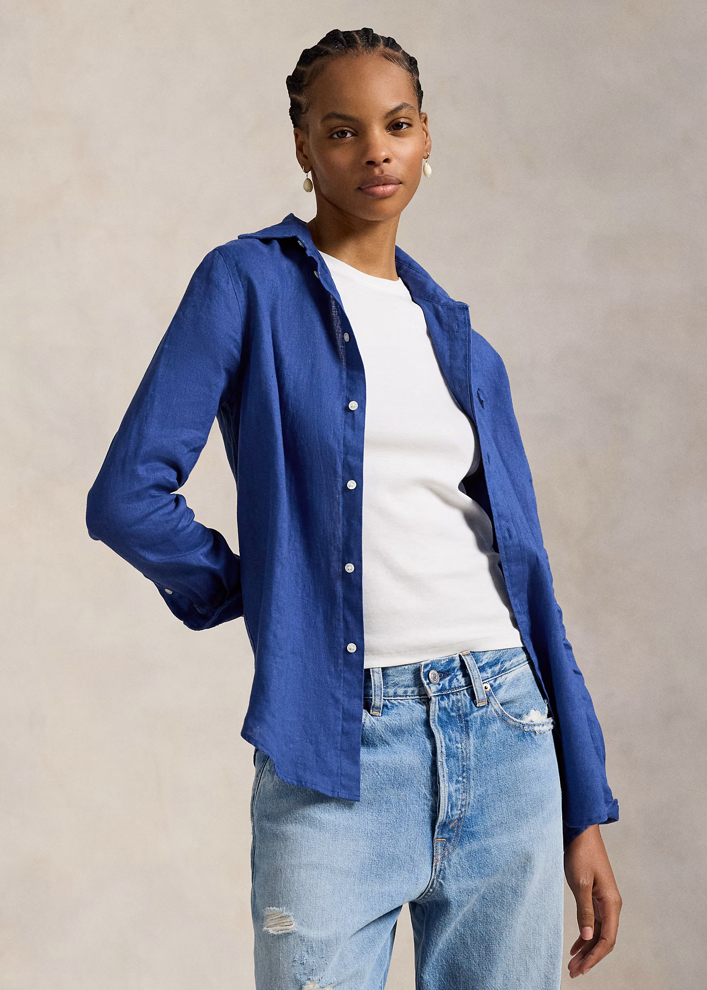 Classic-Fit Leinenhemd - RALPH LAUREN OUTLET