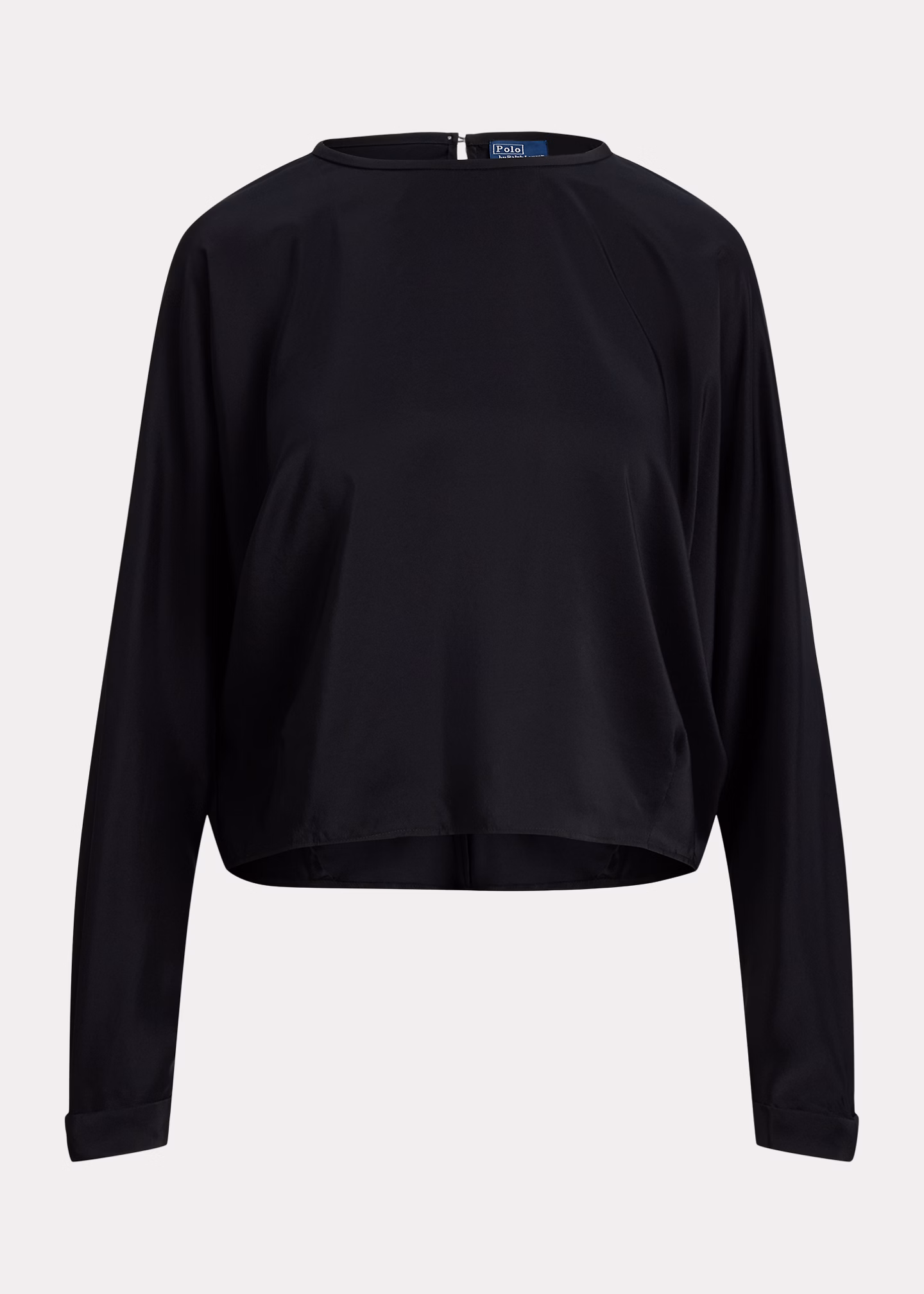 Seiden-Oberteil mit Fledermausärmeln - RALPH LAUREN OUTLET