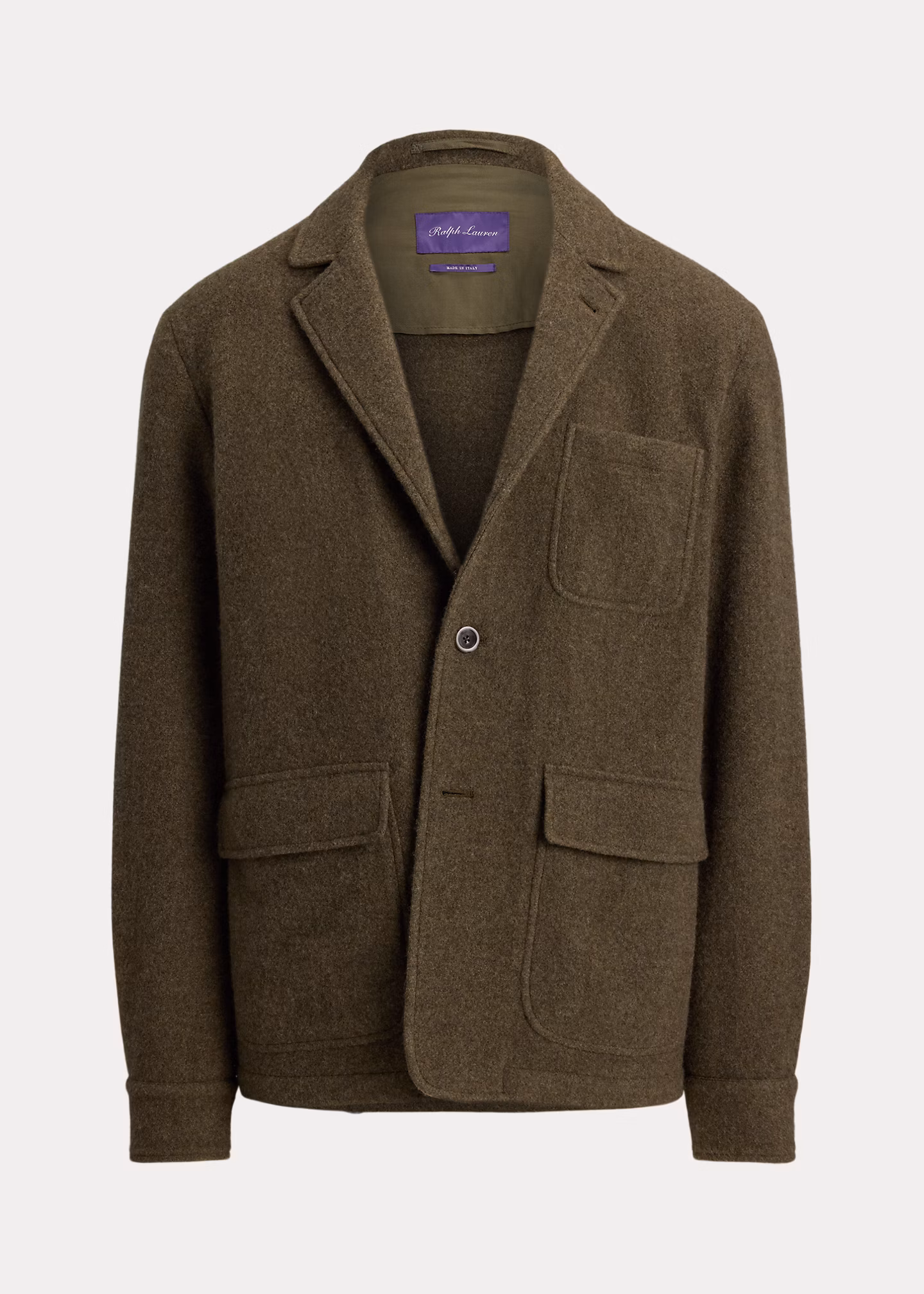 Flauschige Kaschmir-Woll-Twilljacke - RALPH LAUREN OUTLET