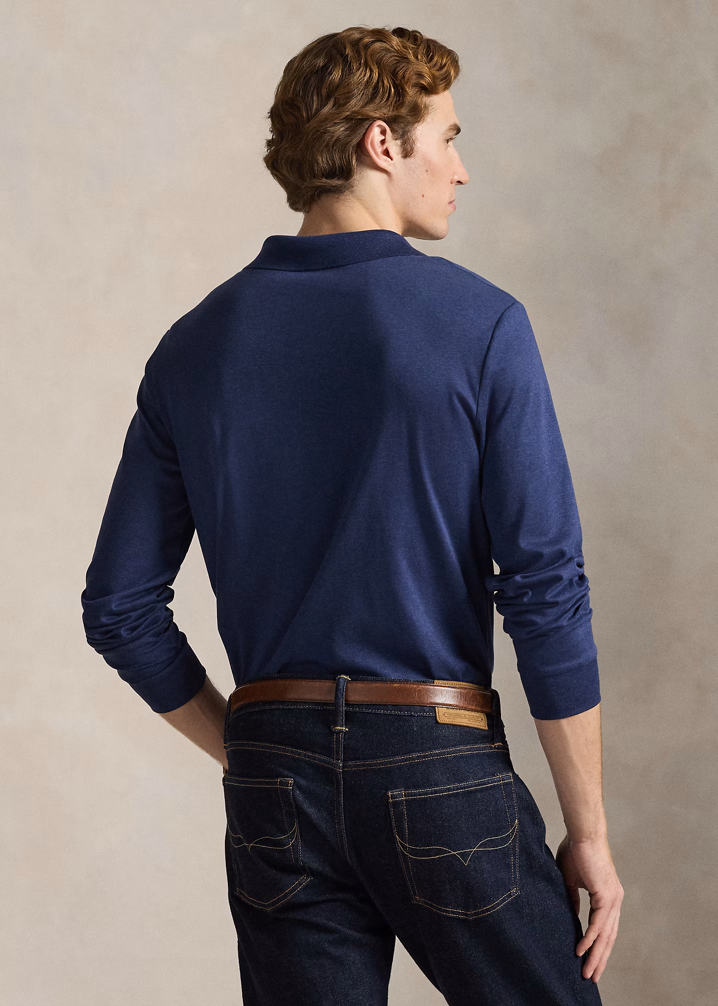 Custom-Slim-Fit Baumwoll-Poloshirt - RALPH LAUREN OUTLET