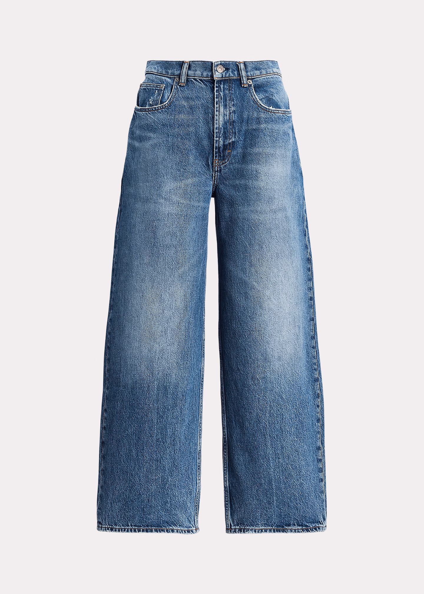 Relaxed-Fit Jeans mit weitem Bein - RALPH LAUREN OUTLET