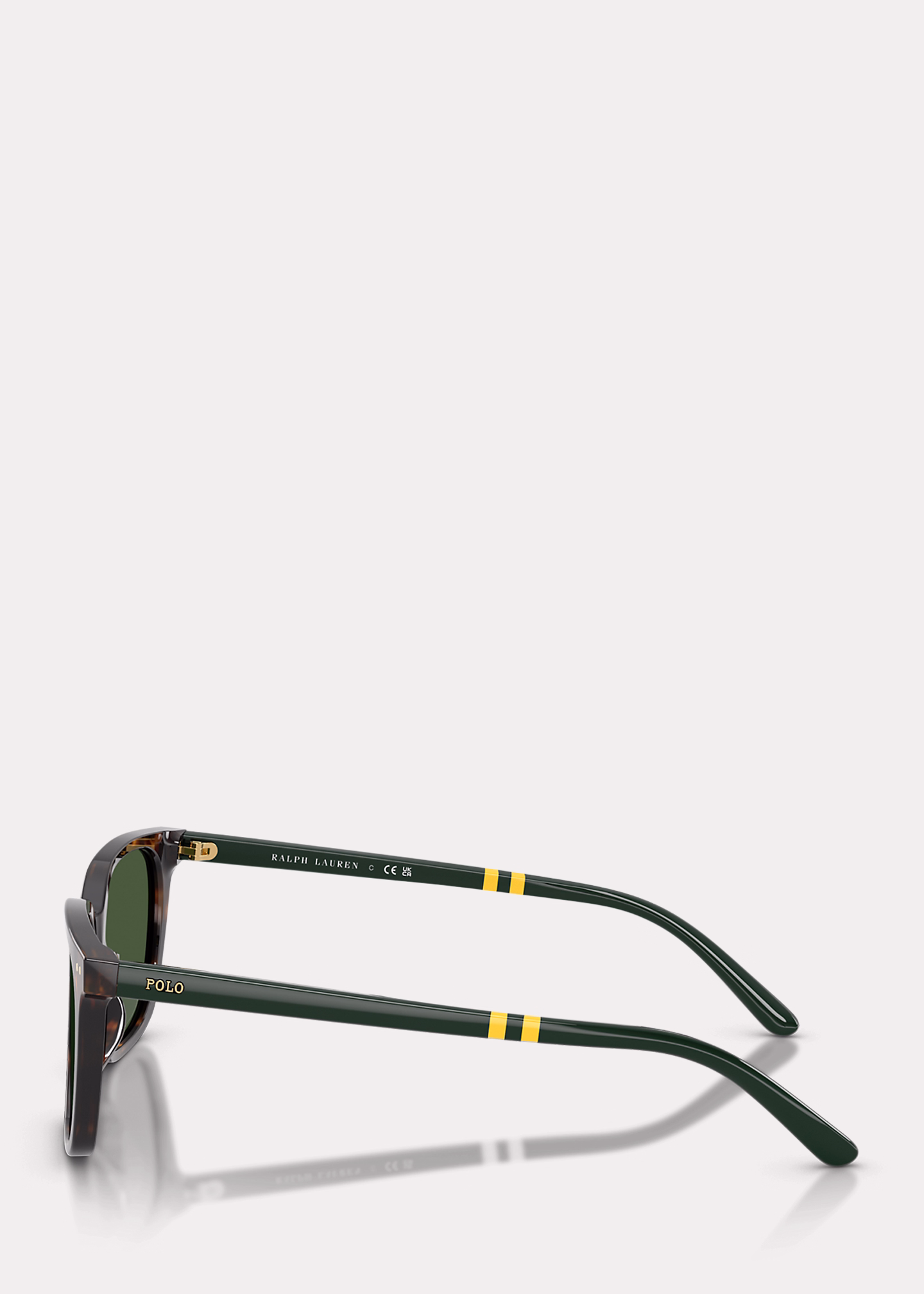 Eckige Sonnenbrille mit Rugbystreifen - RALPH LAUREN OUTLET