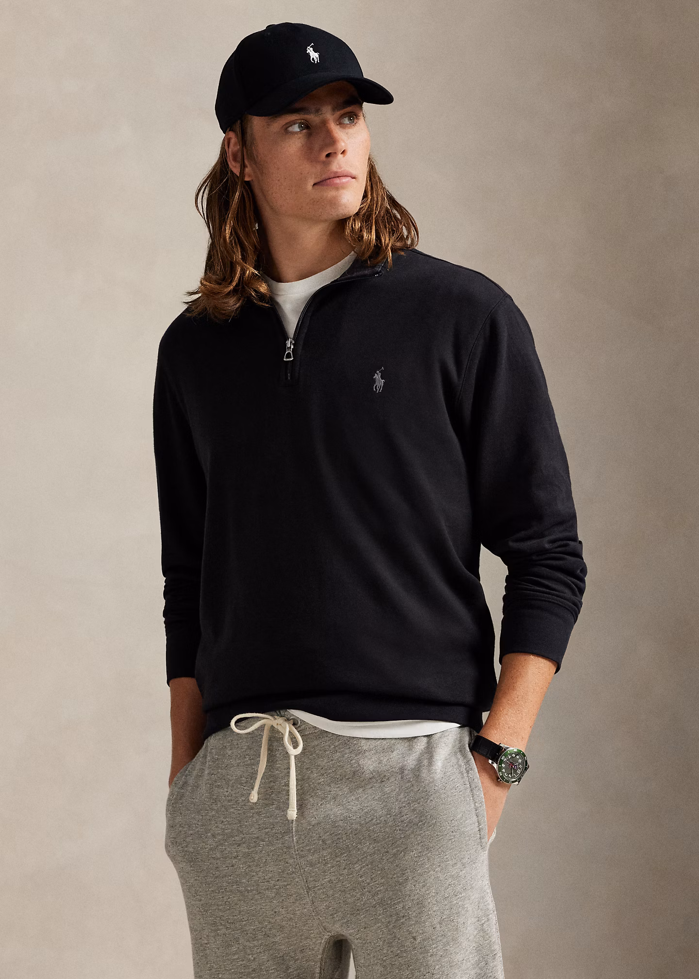 Luxuriöser Pullover aus Jersey - RALPH LAUREN OUTLET