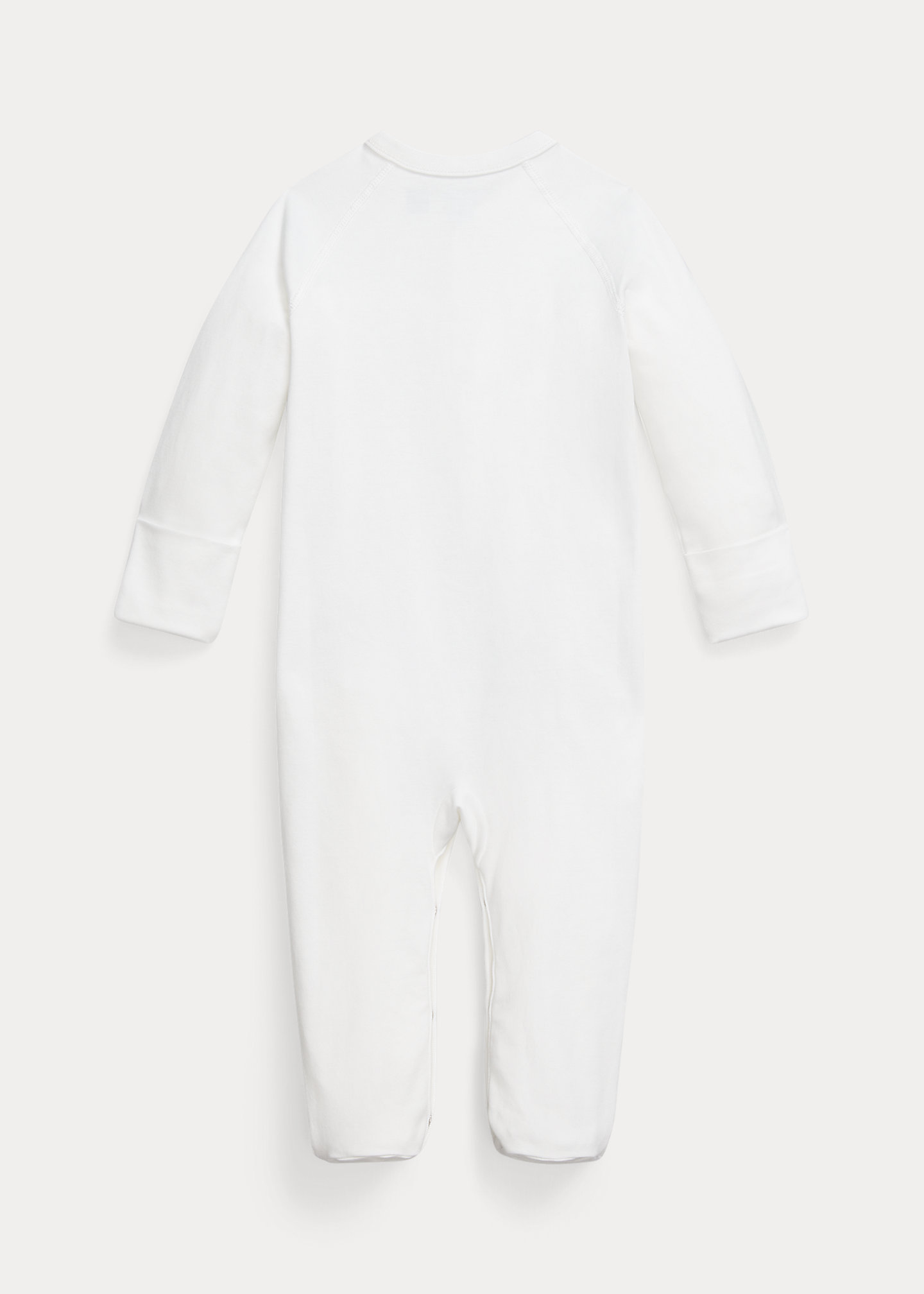 Strampler mit gestreiftem Besatz - RALPH LAUREN OUTLET