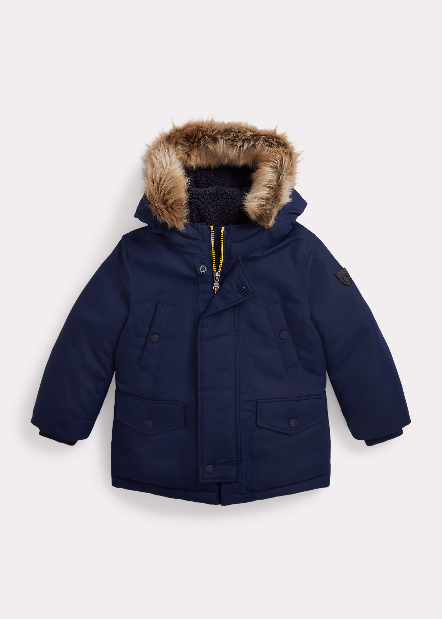 Daunenparka mit Kunstpelzbesatz - RALPH LAUREN OUTLET