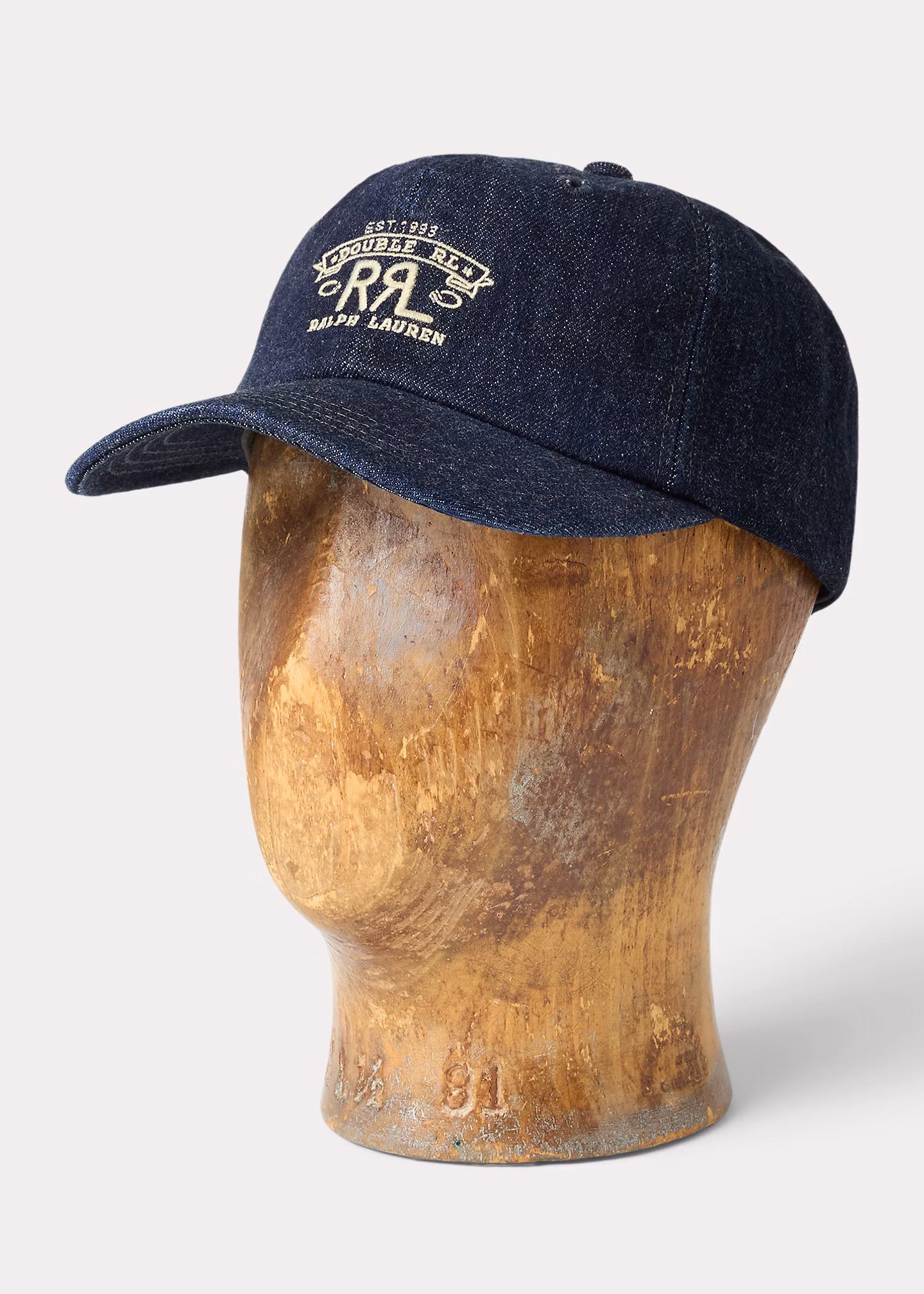 Denim-Baseballkappe mit Ranchlogo - RALPH LAUREN OUTLET