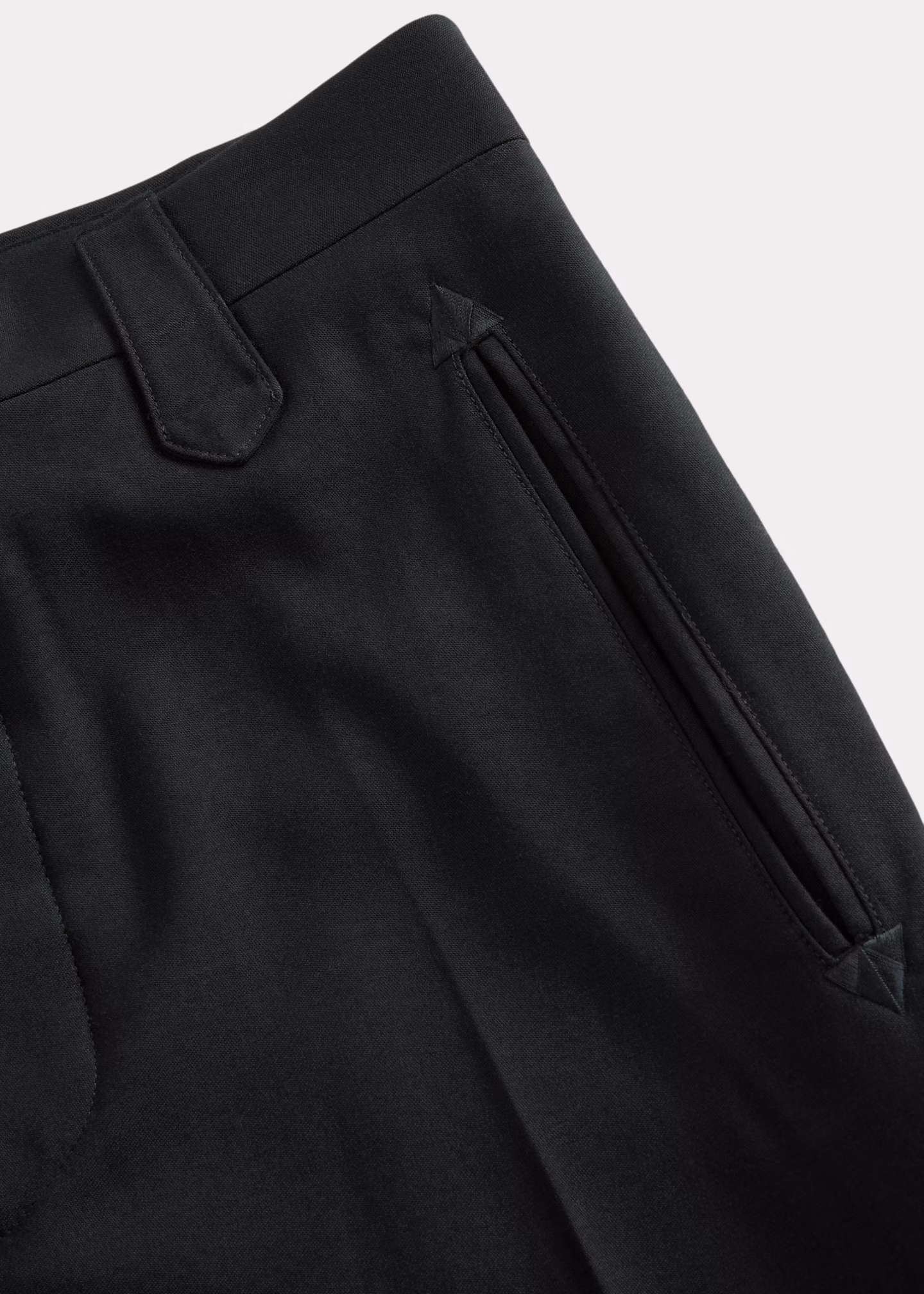 Slim-Fit Western-Smokinghose aus Wolle - RALPH LAUREN OUTLET