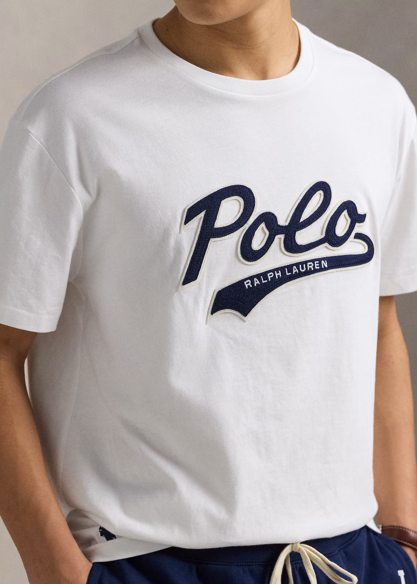 Classic-Fit Jersey-T-Shirt mit Logo - RALPH LAUREN OUTLET