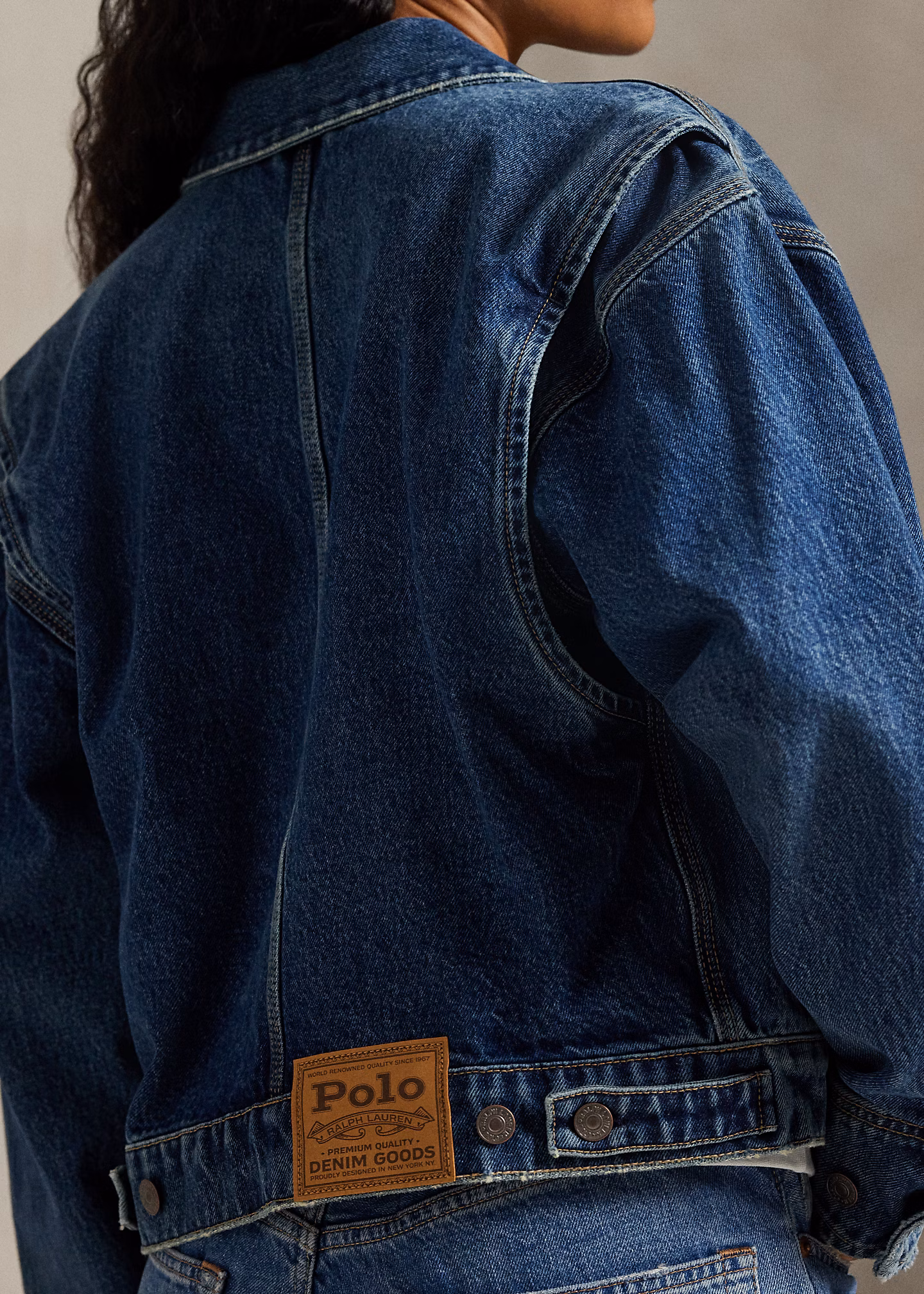Denim-Dungaree-Jacke - RALPH LAUREN OUTLET