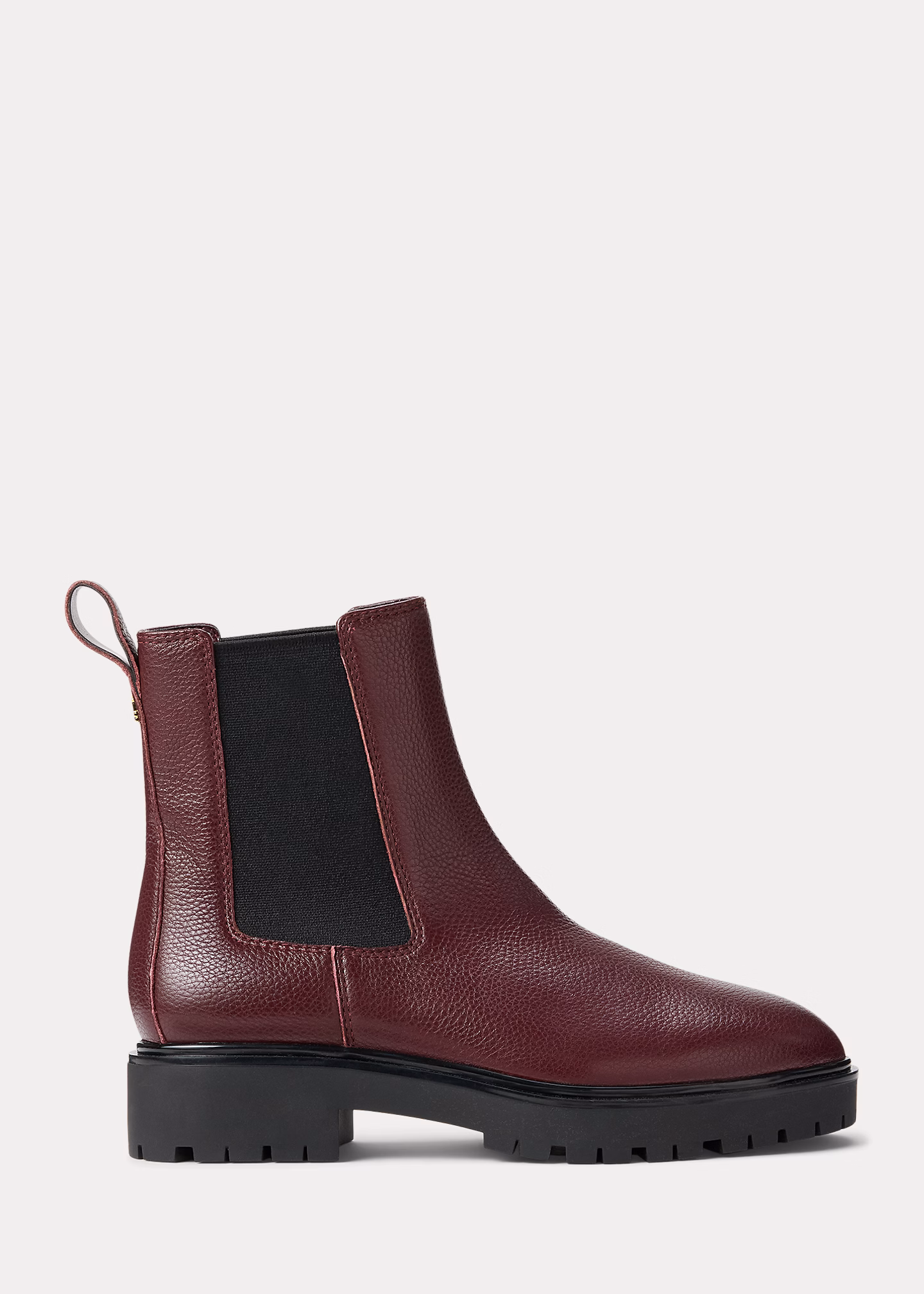 Stiefelette Allyson aus Narbenleder - RALPH LAUREN OUTLET