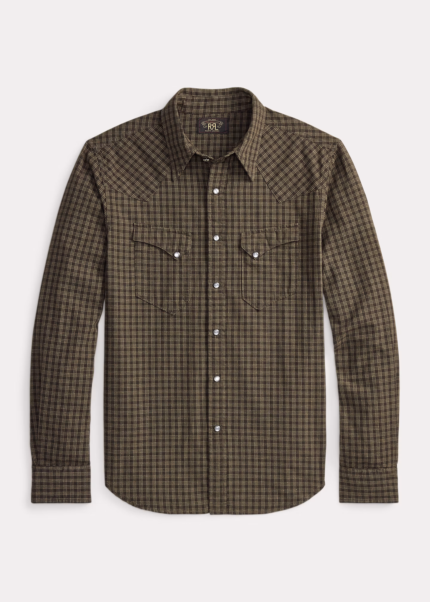 Slim-Fit Karo-Westernhemd - RALPH LAUREN OUTLET