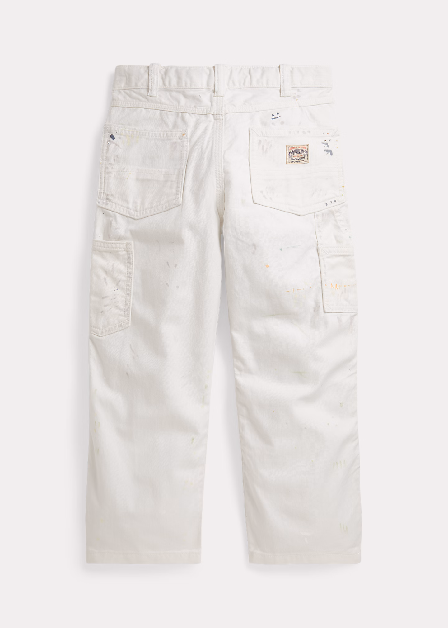 Hose aus Baumwolltwill mit Farbspritzern - RALPH LAUREN OUTLET