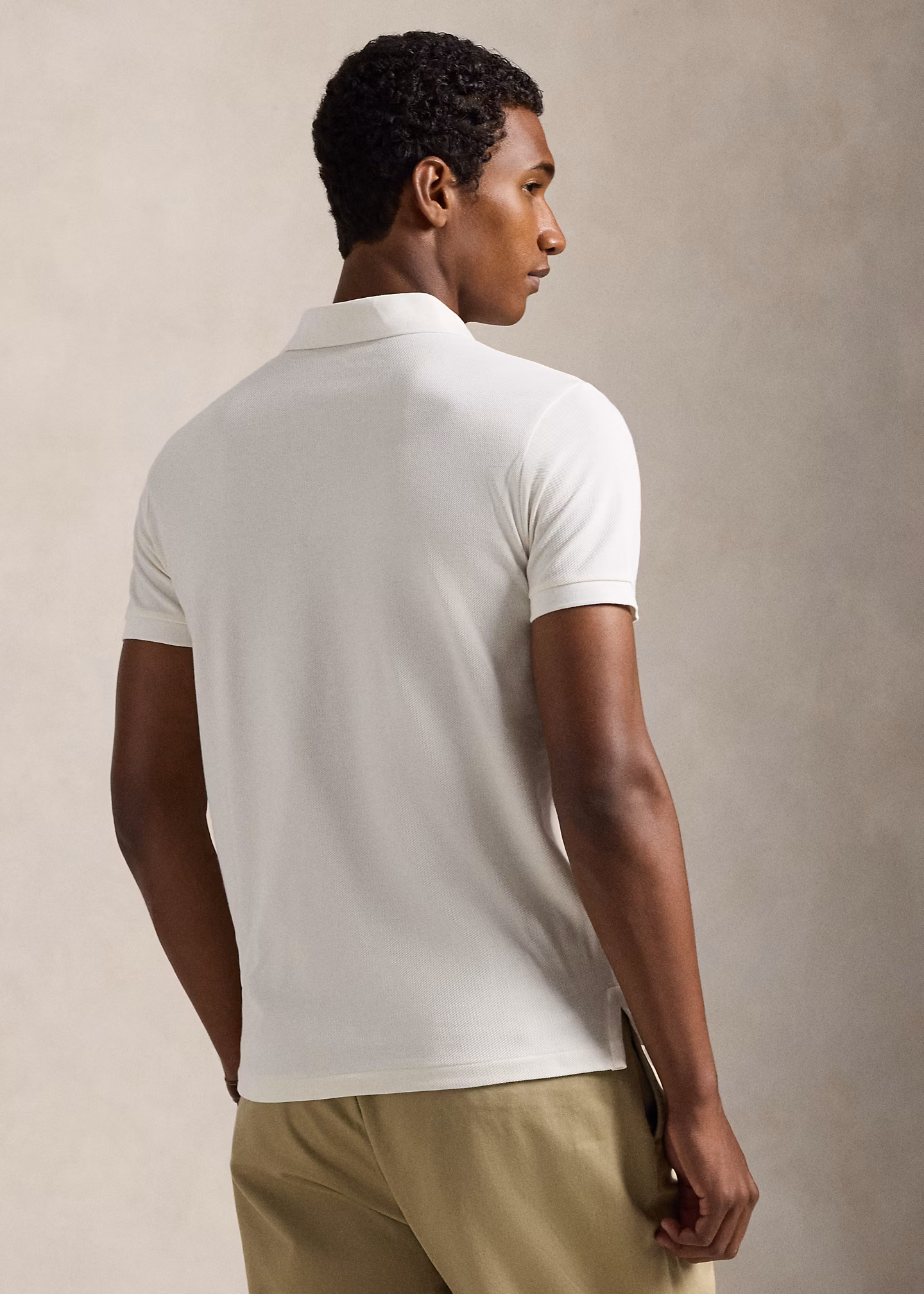 Custom-Slim-Fit Poloshirt mit Polo Bear - RALPH LAUREN OUTLET