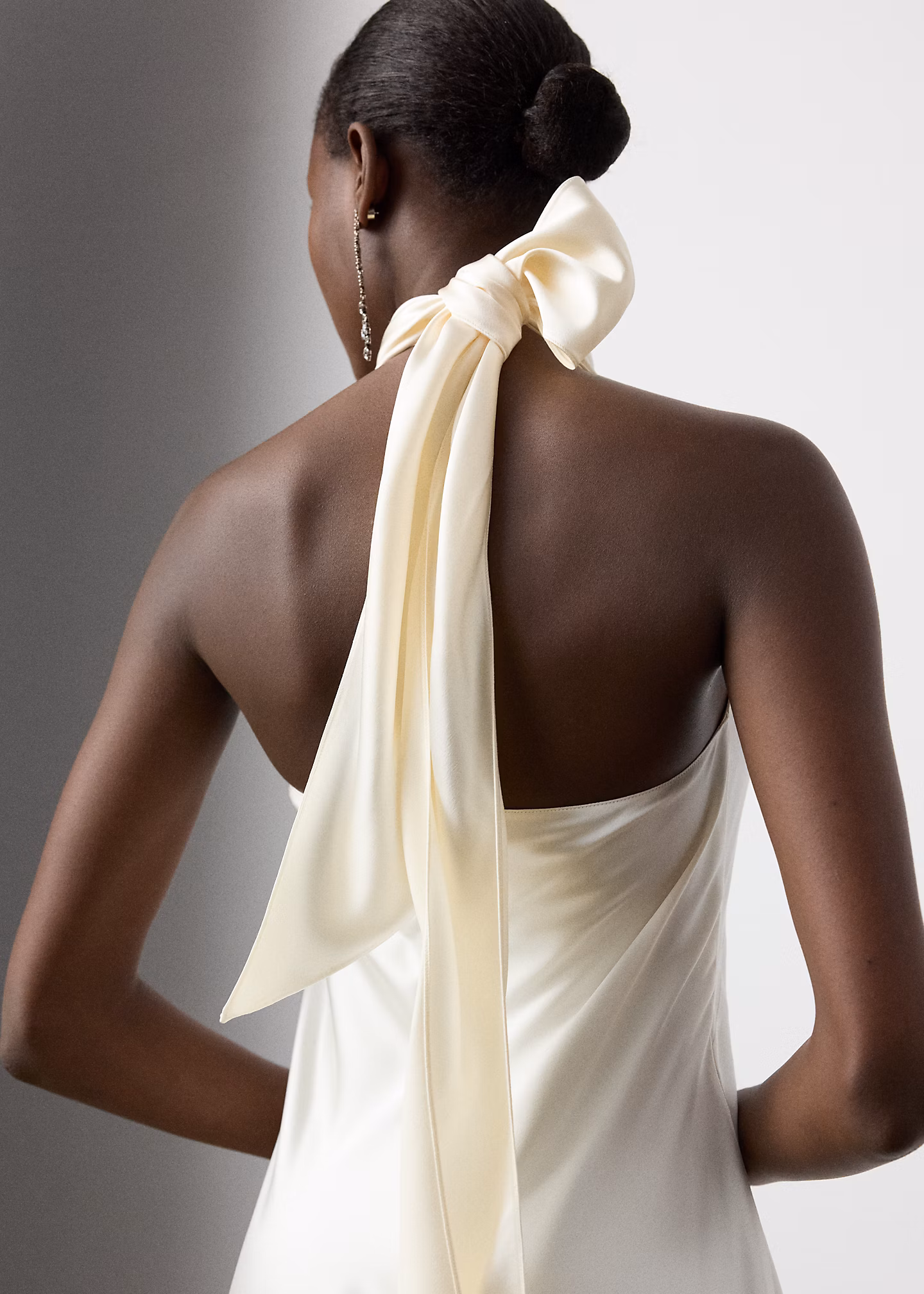 Abendkleid Chilton aus Stretchsatin - RALPH LAUREN OUTLET