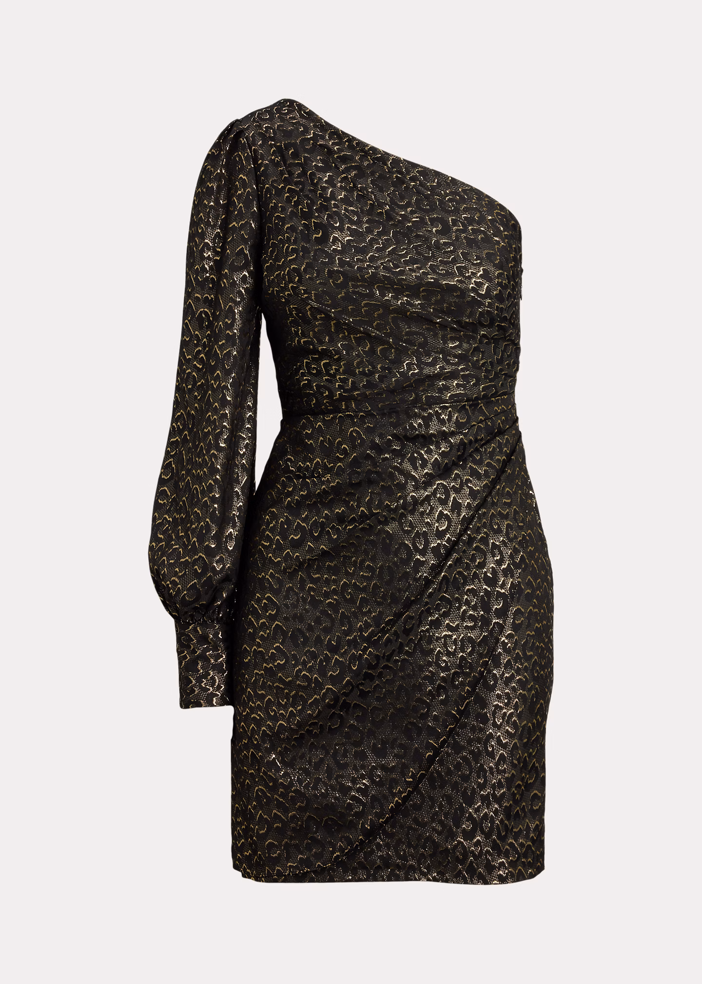 Einschultriges Ozelot-Cocktailkleid - RALPH LAUREN OUTLET