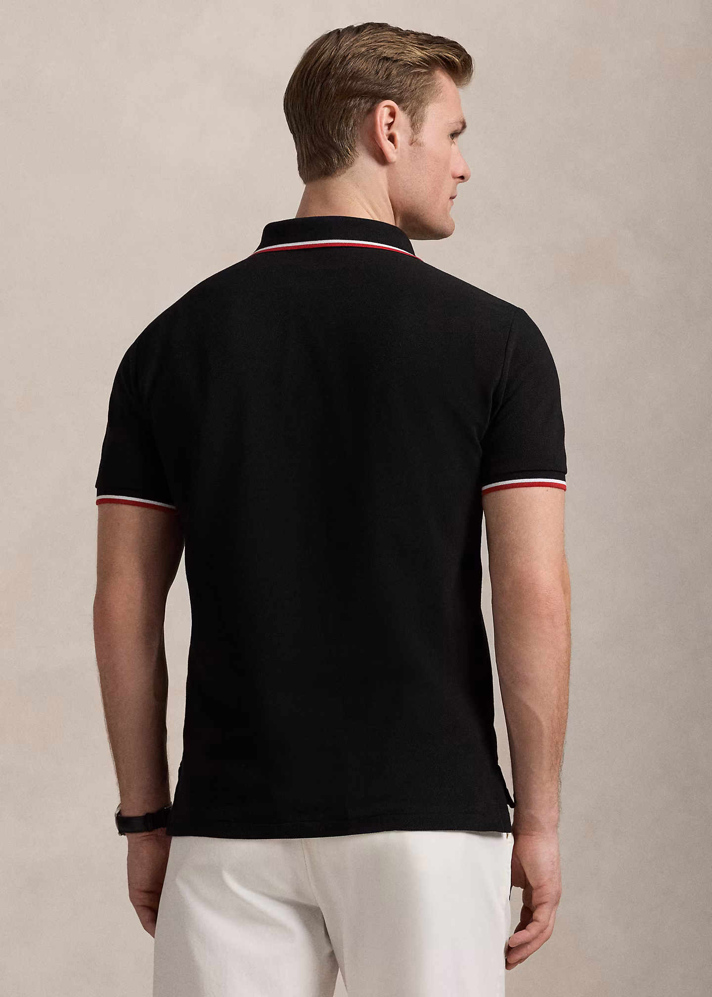 Custom-Slim-Fit Piqué-Poloshirt - RALPH LAUREN OUTLET