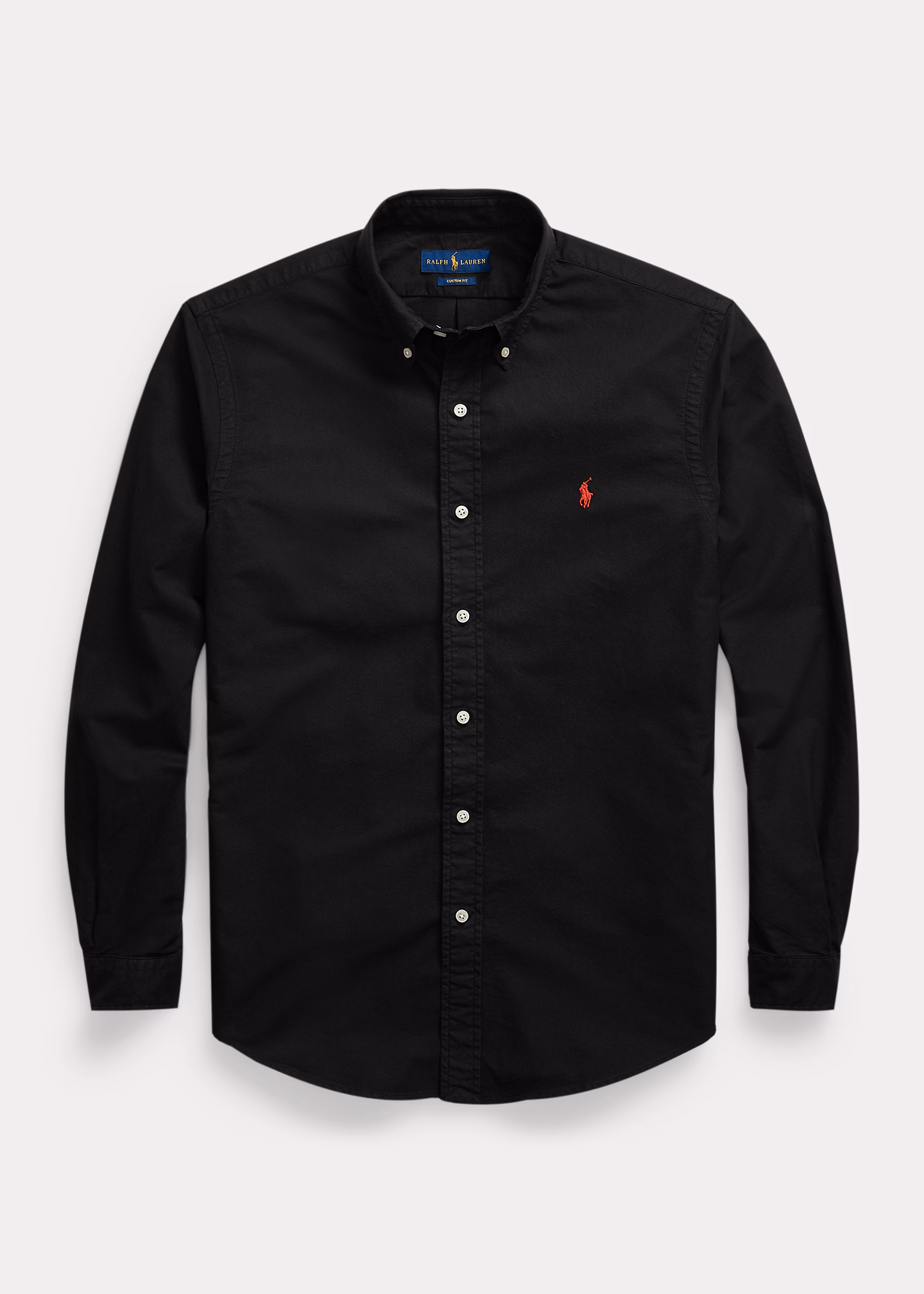 Gefärbtes Custom-Fit Oxfordhemd - RALPH LAUREN OUTLET