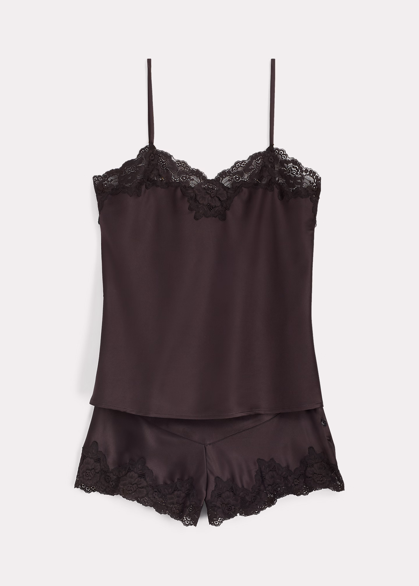 Pyjama mit Spitze und Trägertop - RALPH LAUREN OUTLET