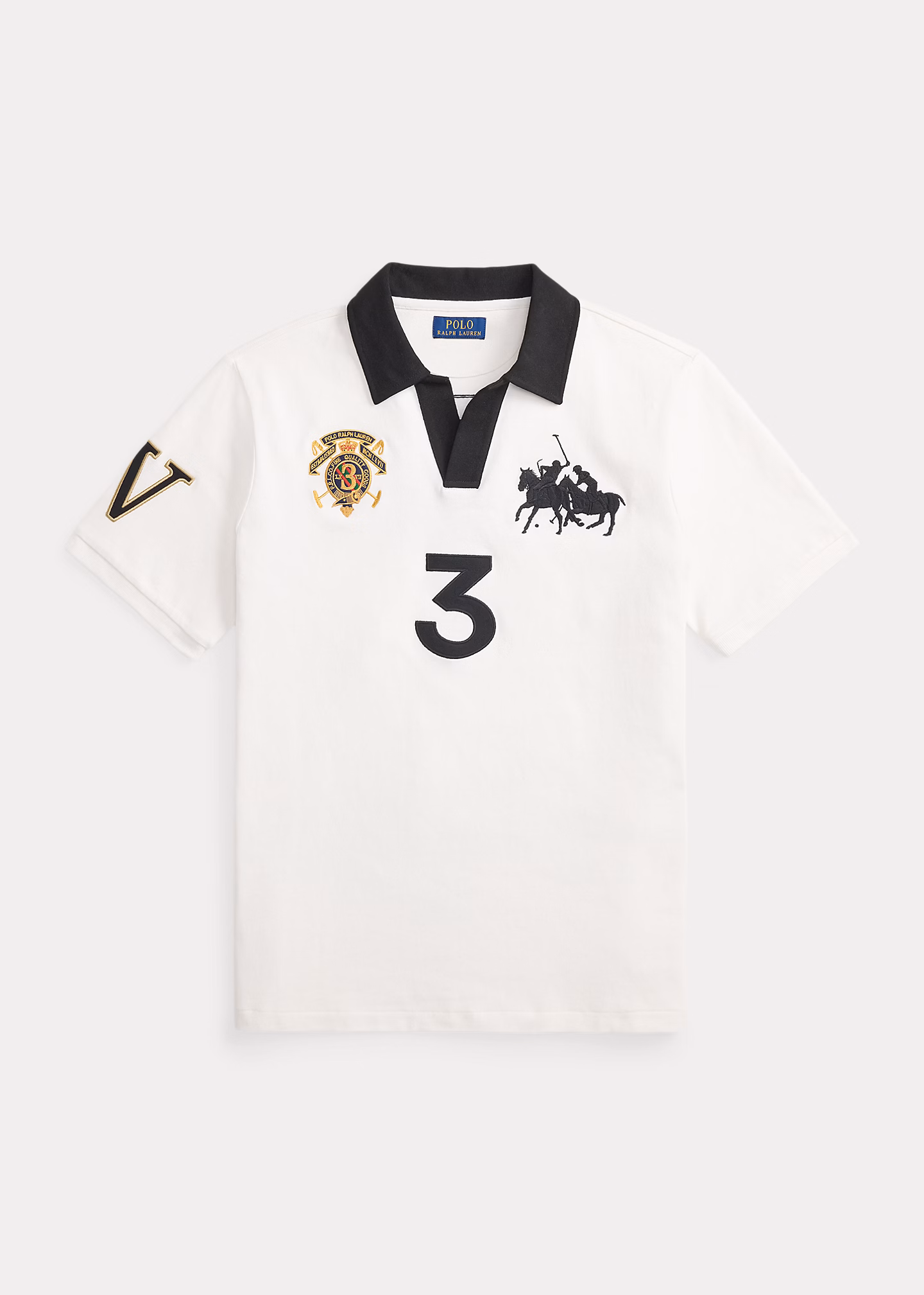 Classic-Fit Jersey-Poloshirt mit Wappen - RALPH LAUREN OUTLET