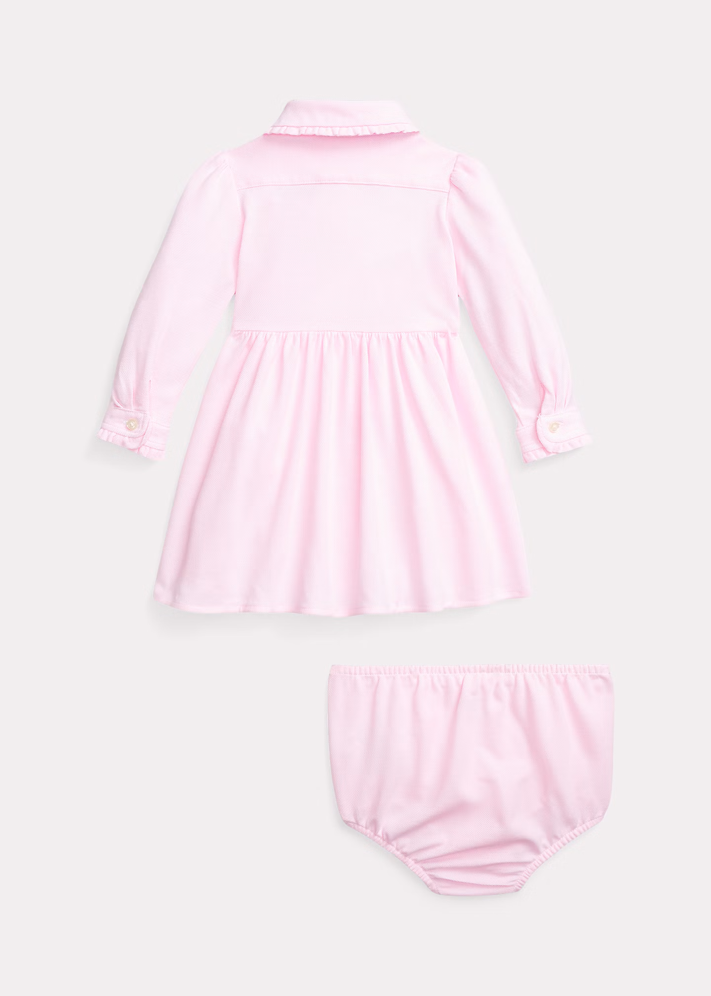 Piqué-Kleid aus Oxford mit Höschen - RALPH LAUREN OUTLET