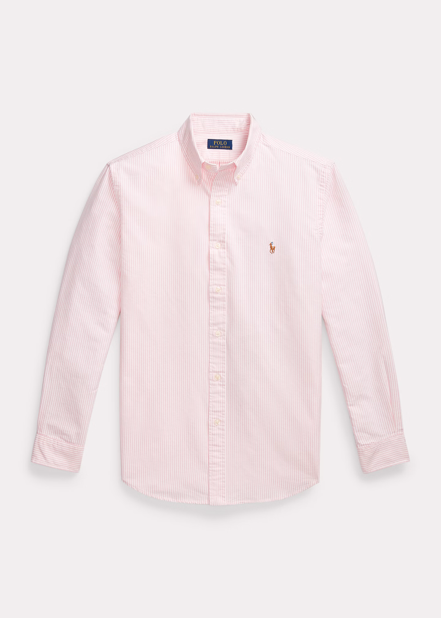 Gestreiftes Custom-Fit Oxfordhemd - RALPH LAUREN OUTLET