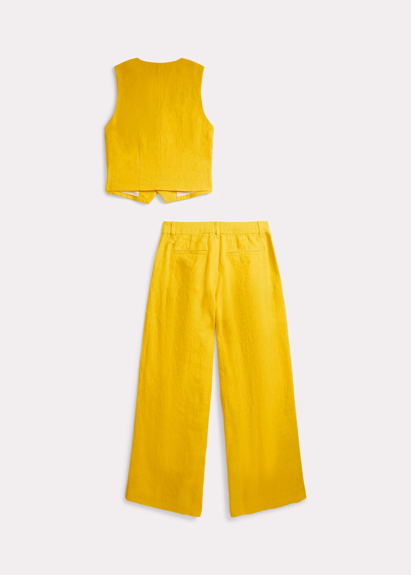 Leinenweste und weite Hose - RALPH LAUREN OUTLET