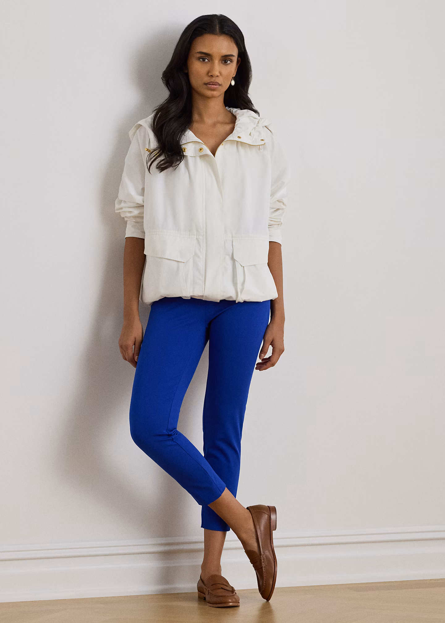 Stretch-Twill-Skinny-Hose in 3/4-Länge - RALPH LAUREN OUTLET