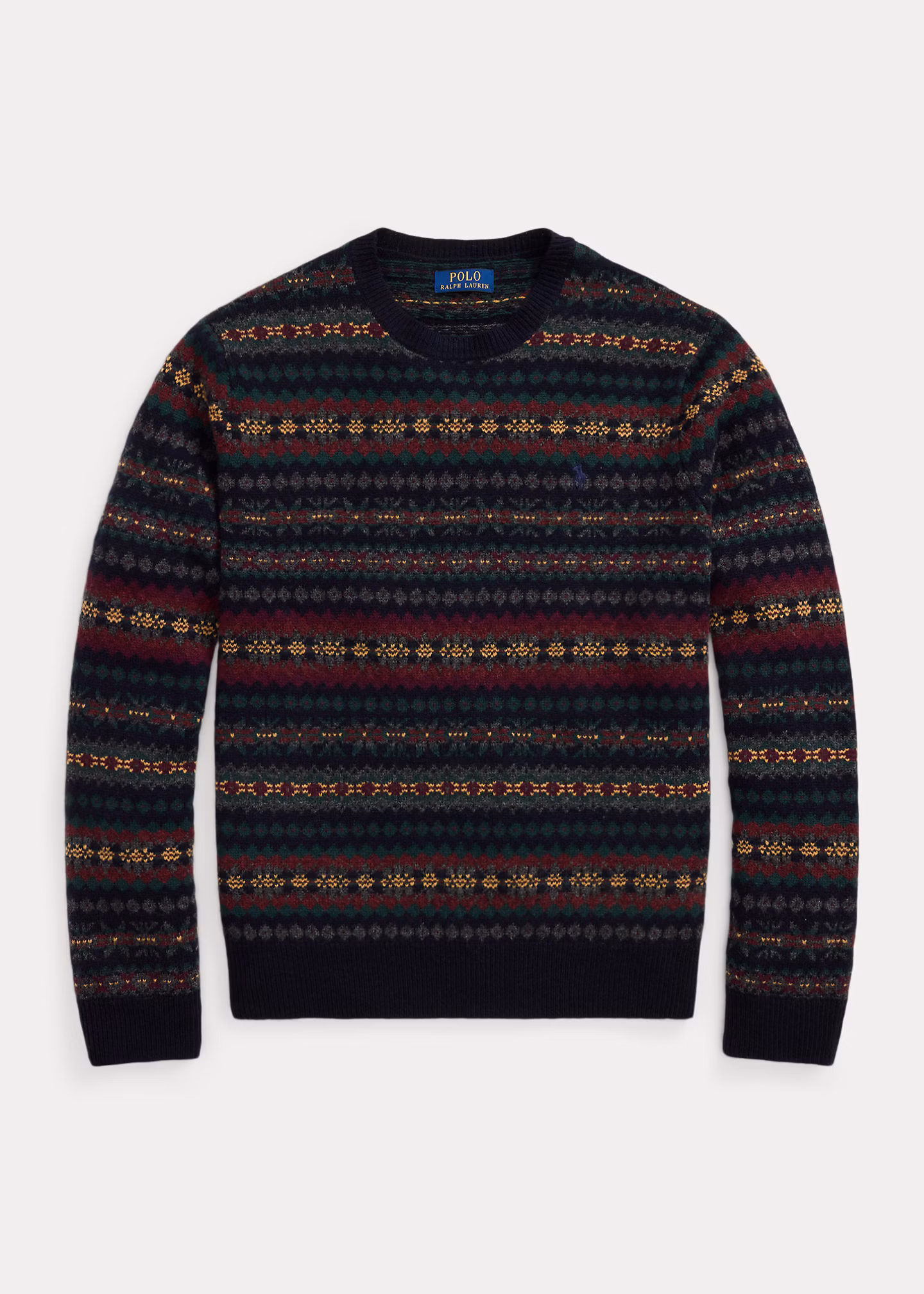 Wollpullover mit Fair-Isle-Muster - RALPH LAUREN OUTLET