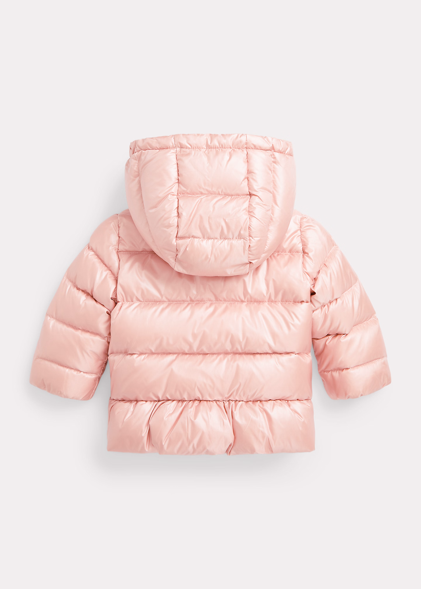 Metallic-Daunenjacke mit Kapuze - RALPH LAUREN OUTLET