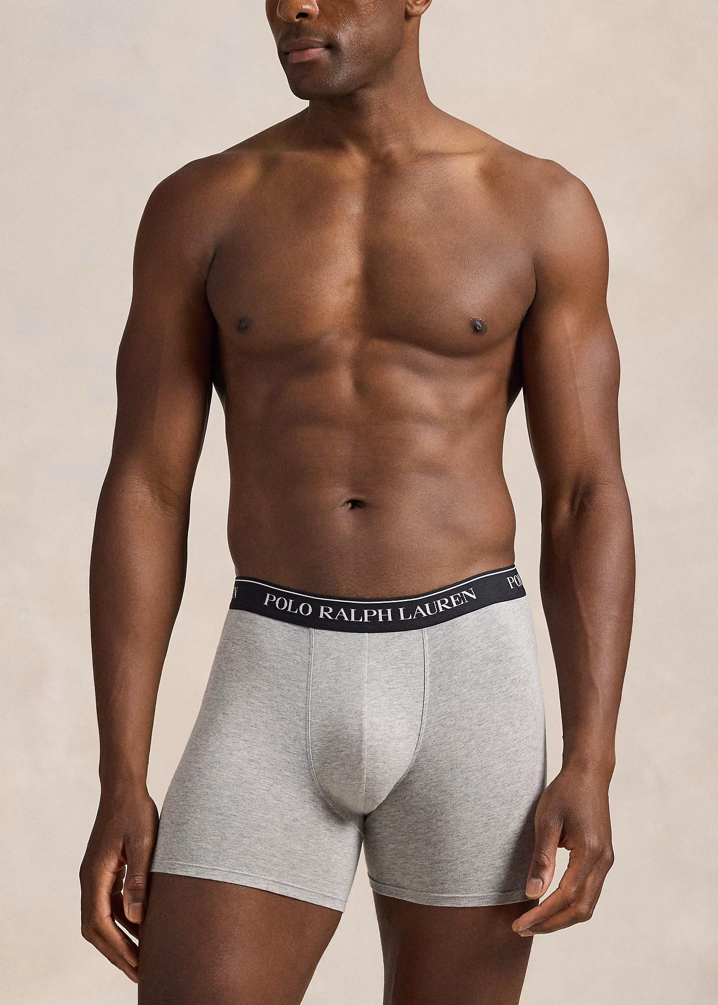 3er-Pack Boxerslips aus Baumwollstretch - RALPH LAUREN OUTLET