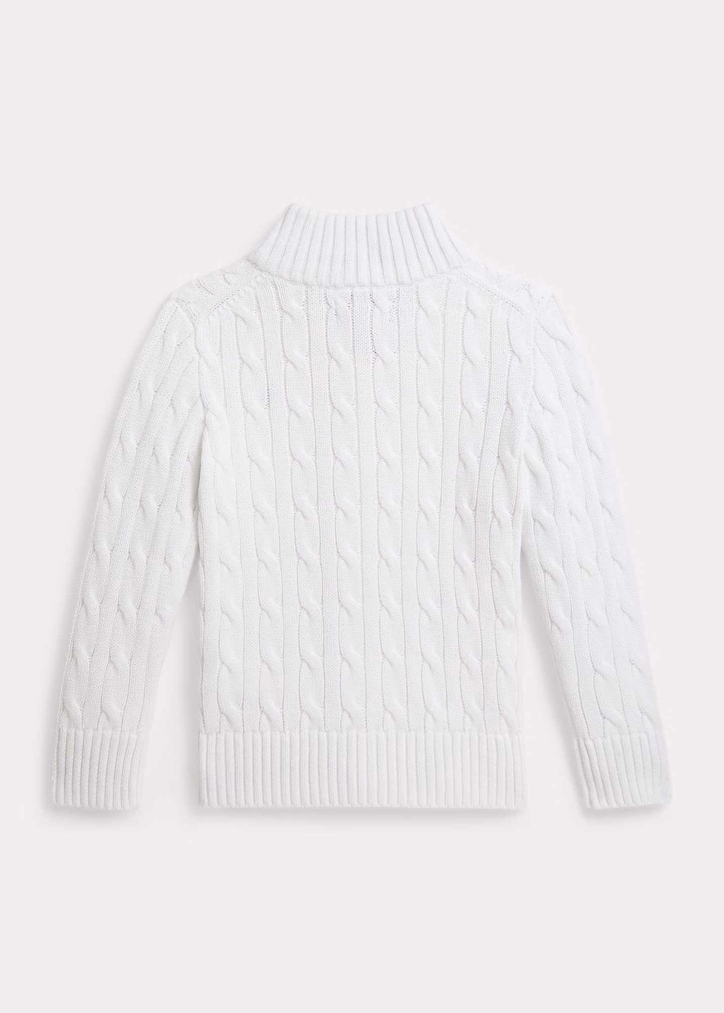 Baumwolljacke mit Zopfmuster - RALPH LAUREN OUTLET