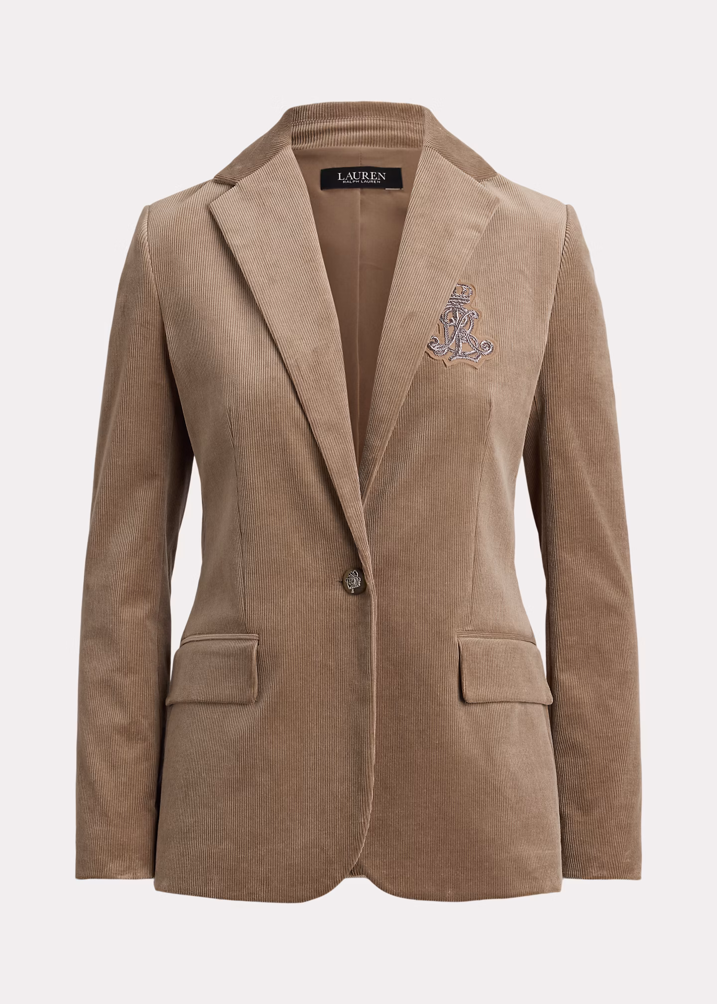 Kordsamtblazer mit Bouillonstickerei - RALPH LAUREN OUTLET