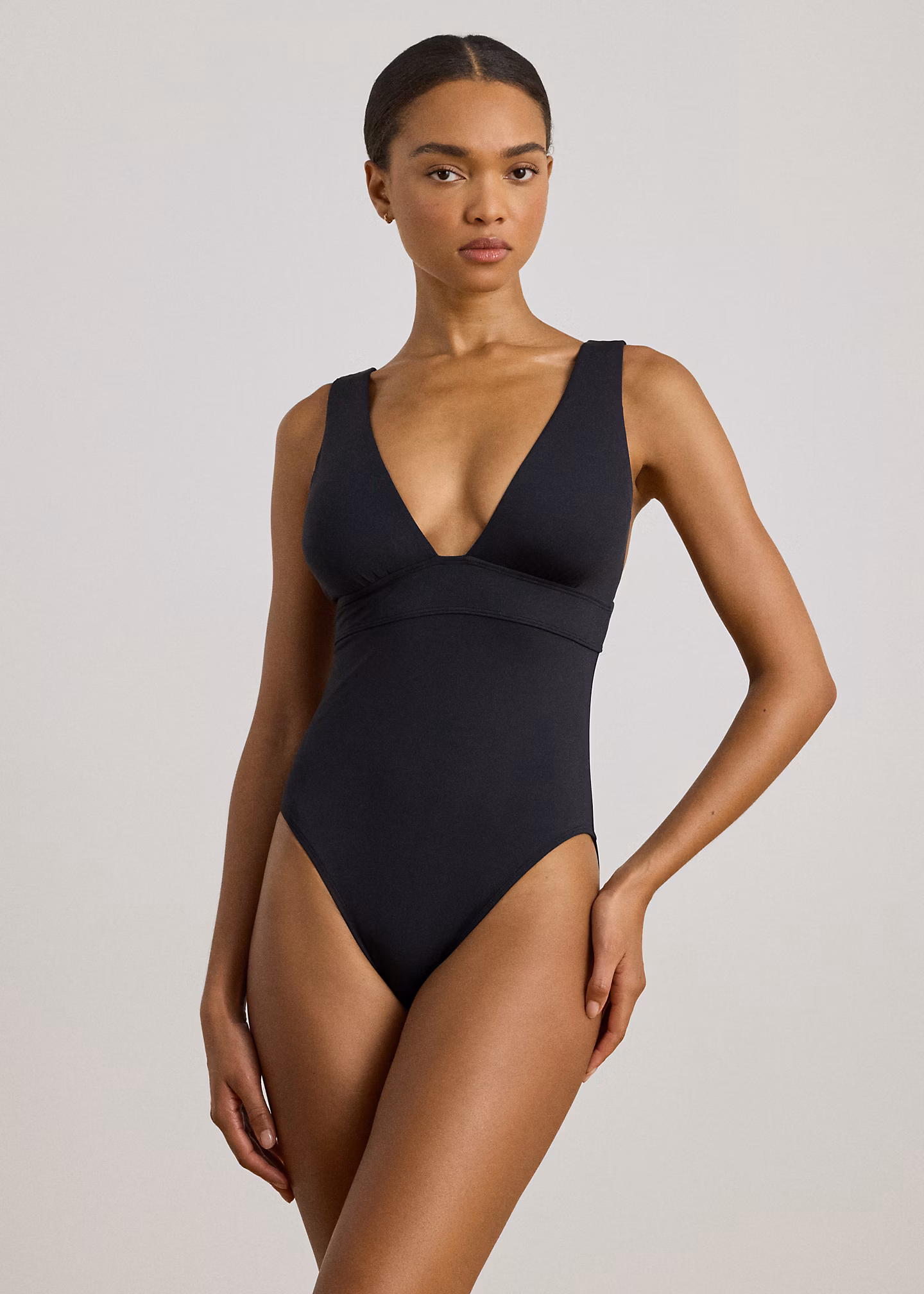 Badeanzug mit V-Ausschnitt - RALPH LAUREN OUTLET