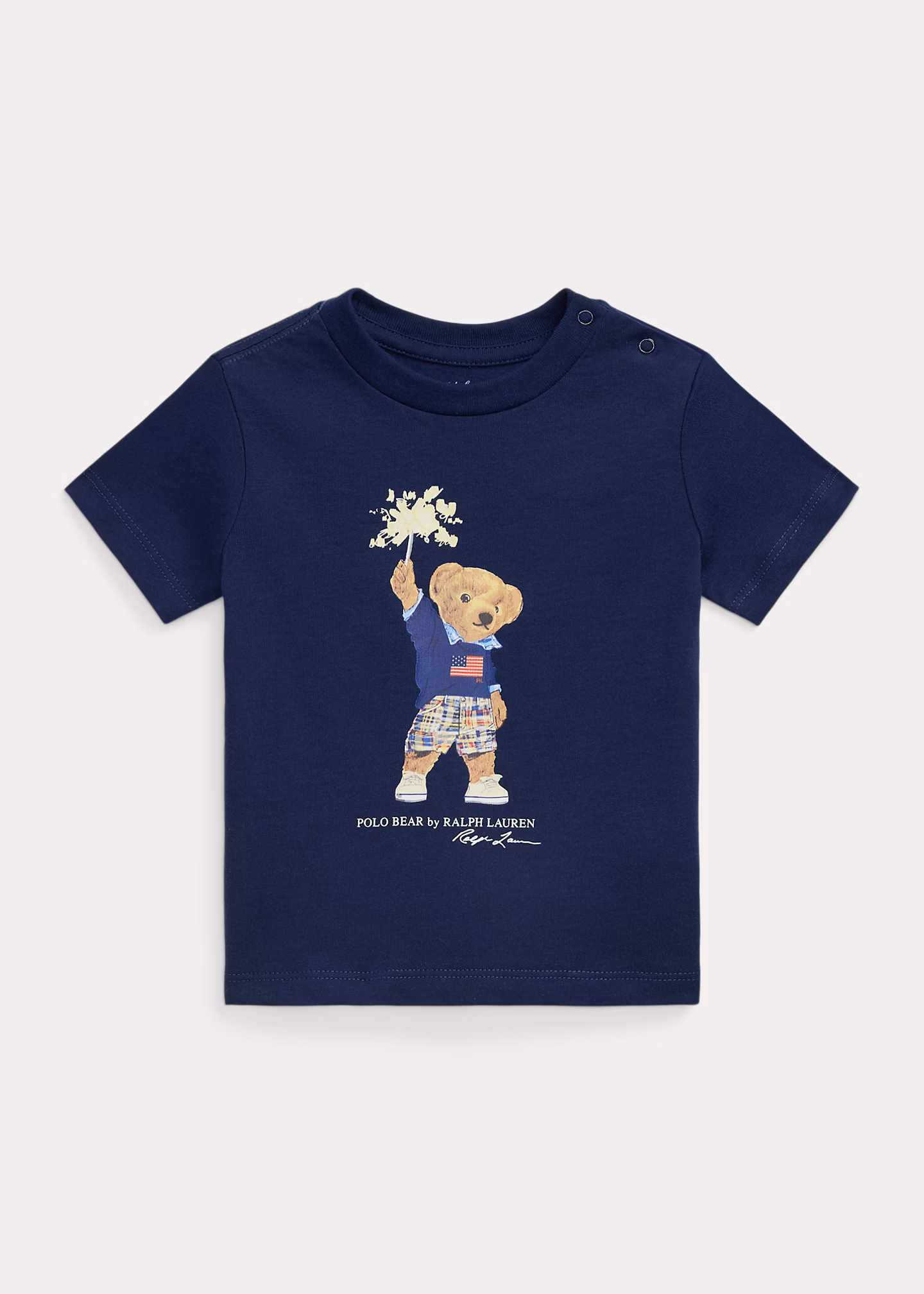Polo Bear Cotton Jersey Tee - RALPH LAUREN OUTLET