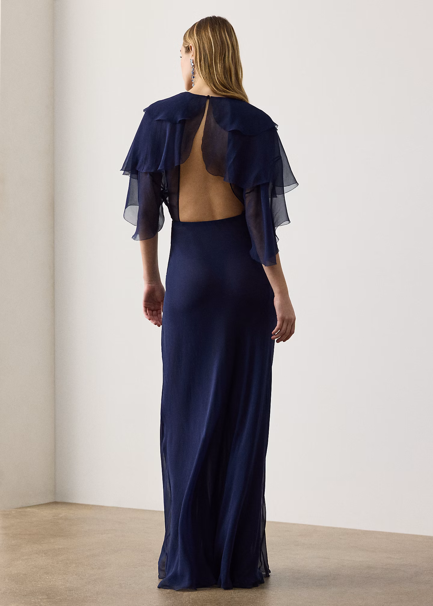 Abendkleid Irenne aus Chiffon - RALPH LAUREN OUTLET