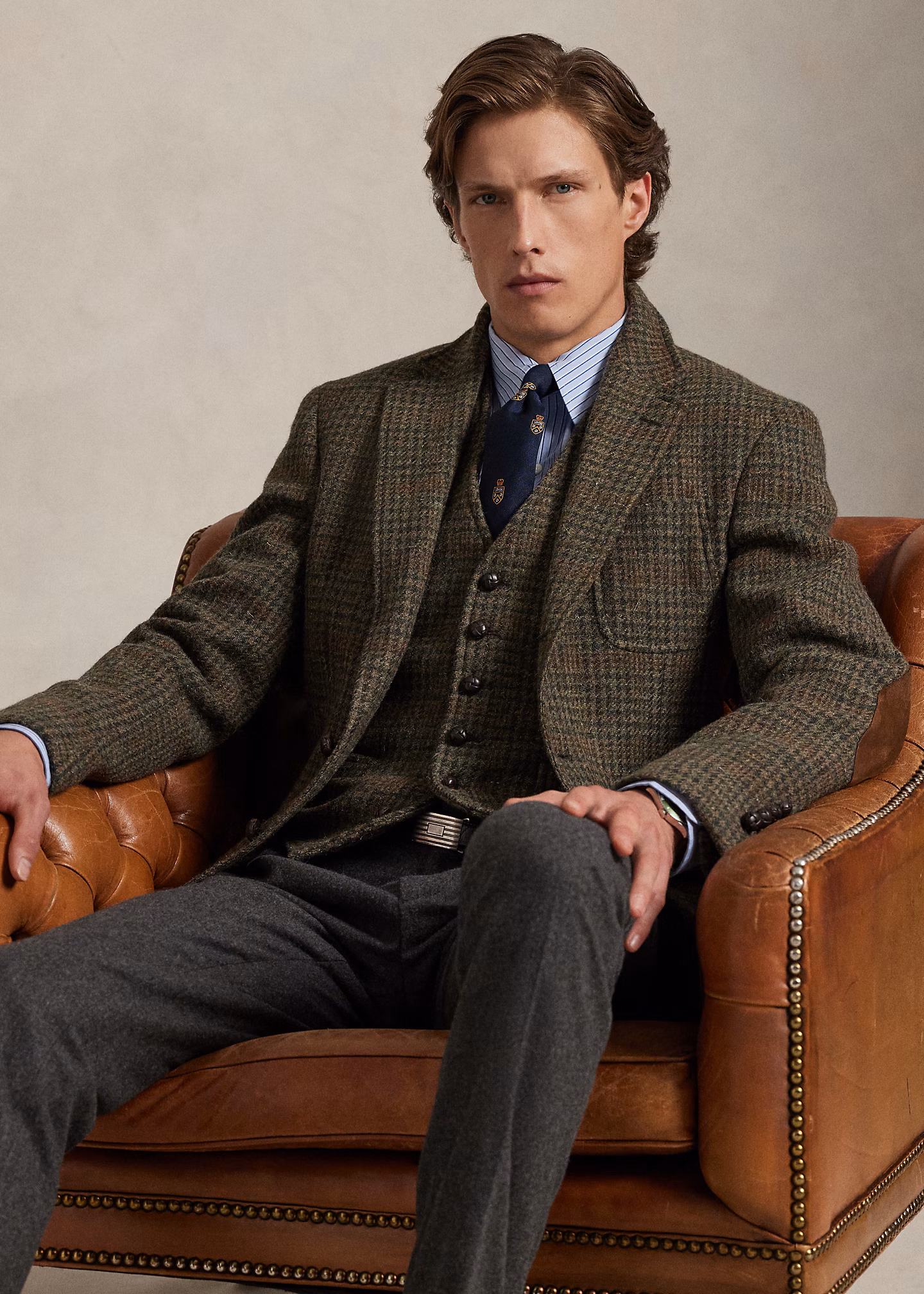 Kariertes Polo-Sakko aus Tweed - RALPH LAUREN OUTLET