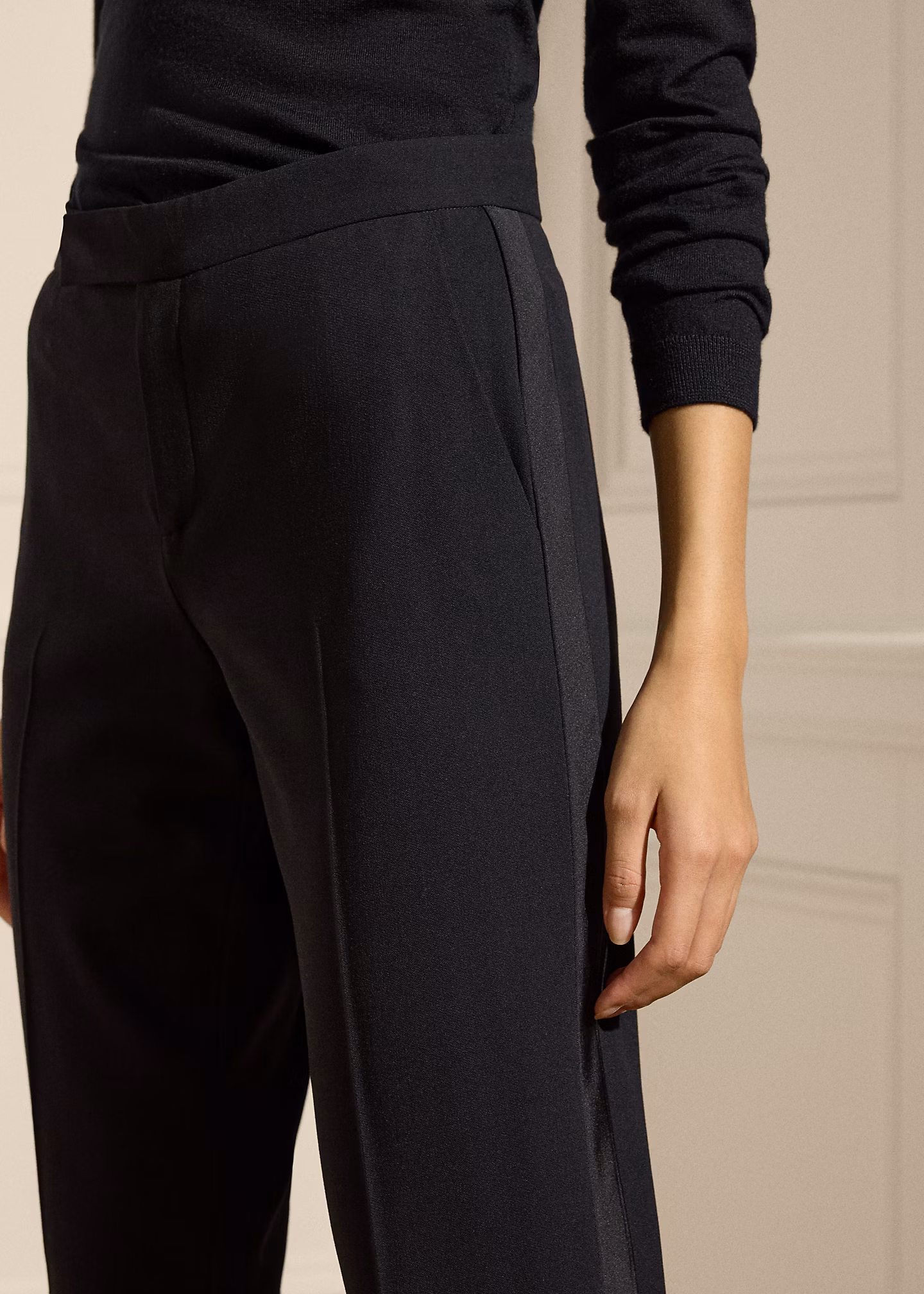 Smokinghose Seth aus Wollkrepp - RALPH LAUREN OUTLET