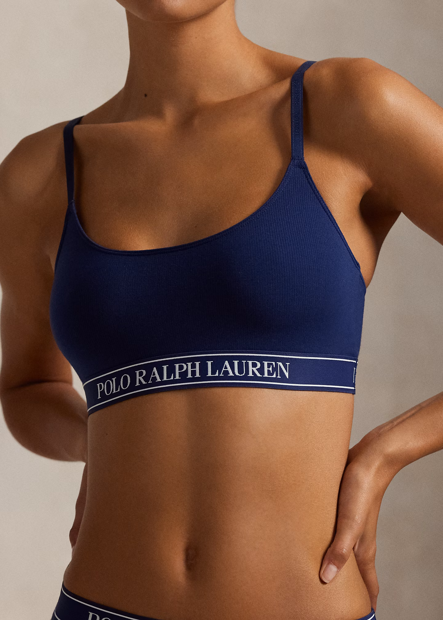 Bustier mit wiederholtem Logo - RALPH LAUREN OUTLET
