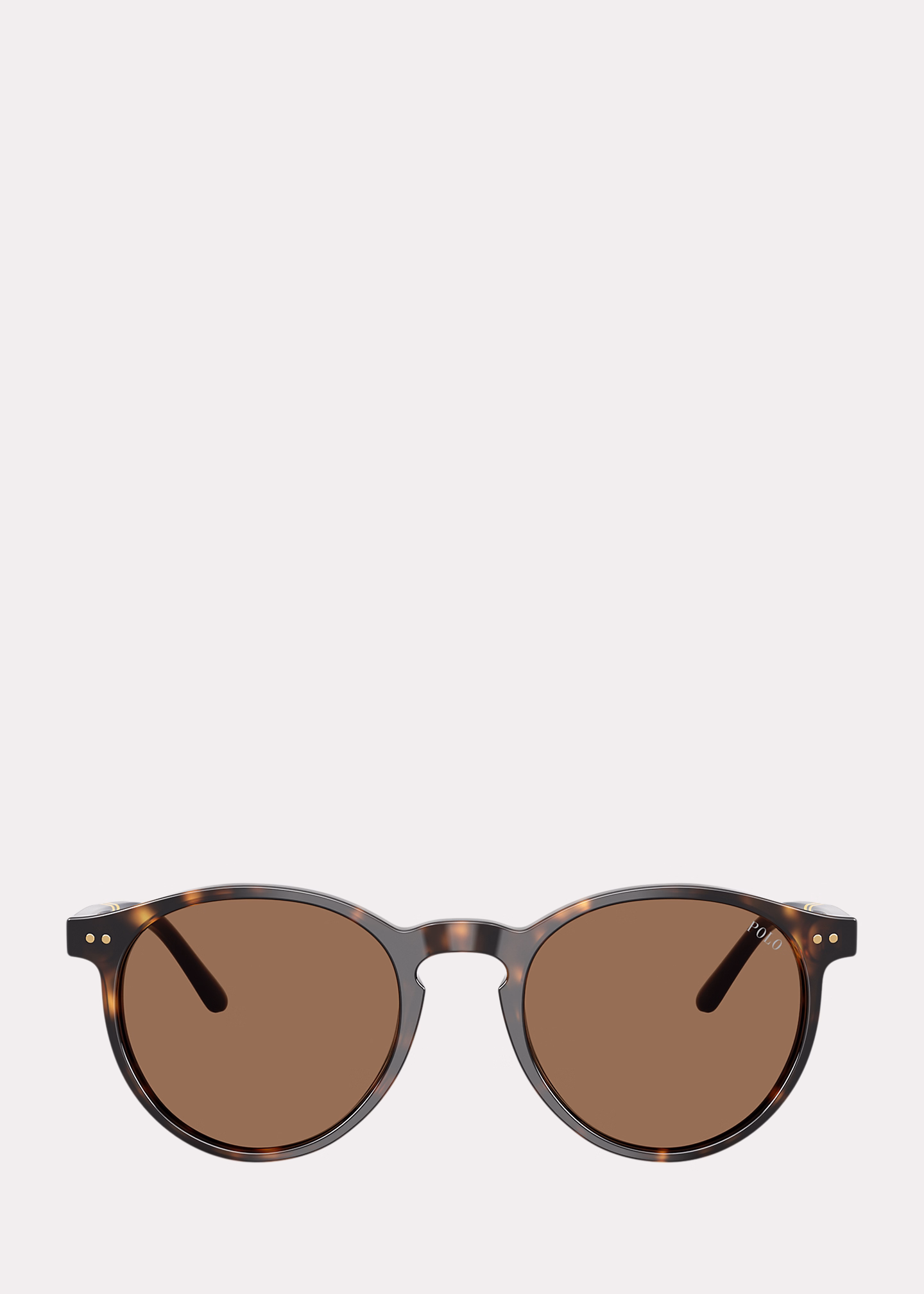 Runde Sonnenbrille mit Rugby-Streifen - RALPH LAUREN OUTLET