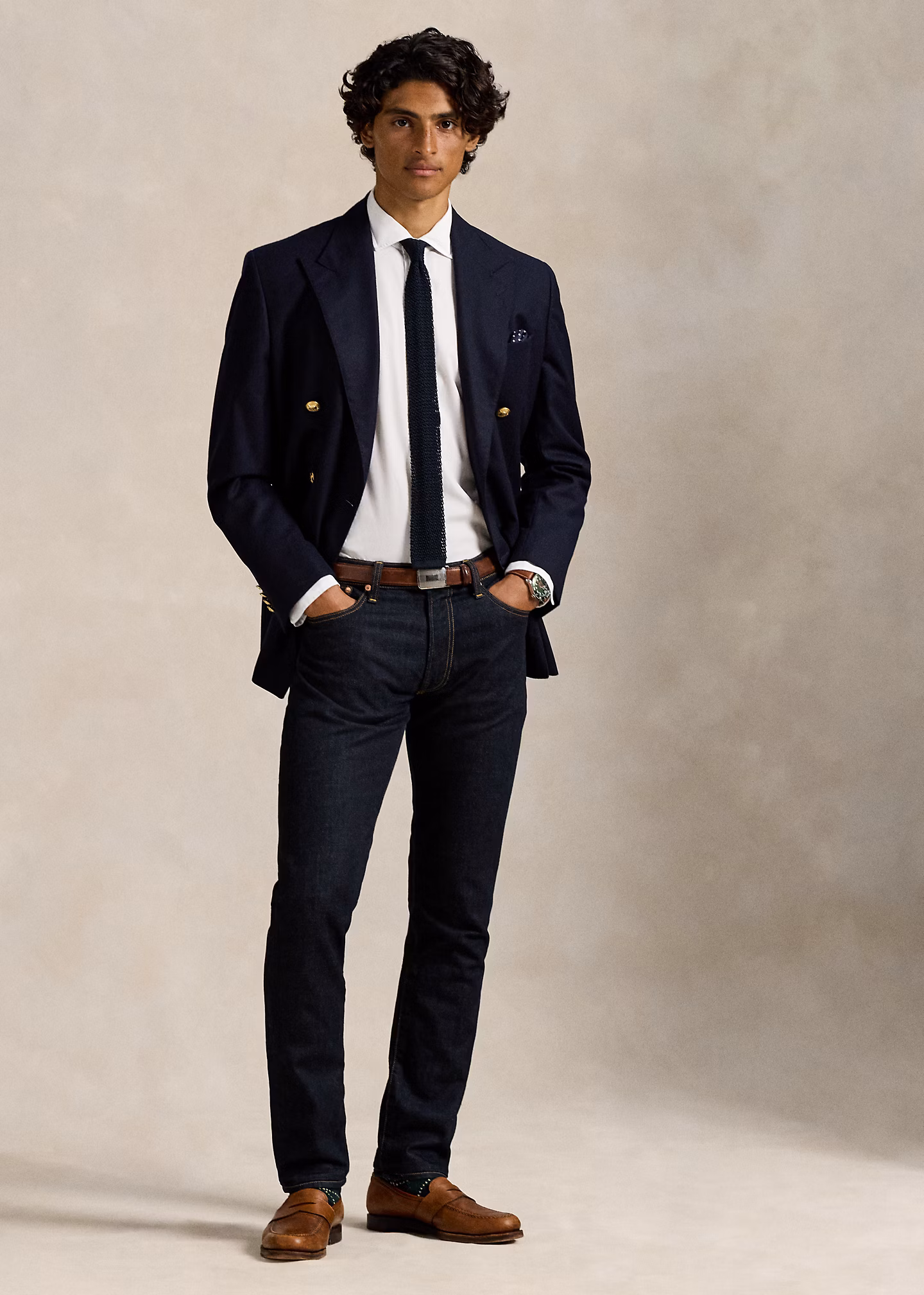 Custom-Fit Hemd aus Popeline - RALPH LAUREN OUTLET