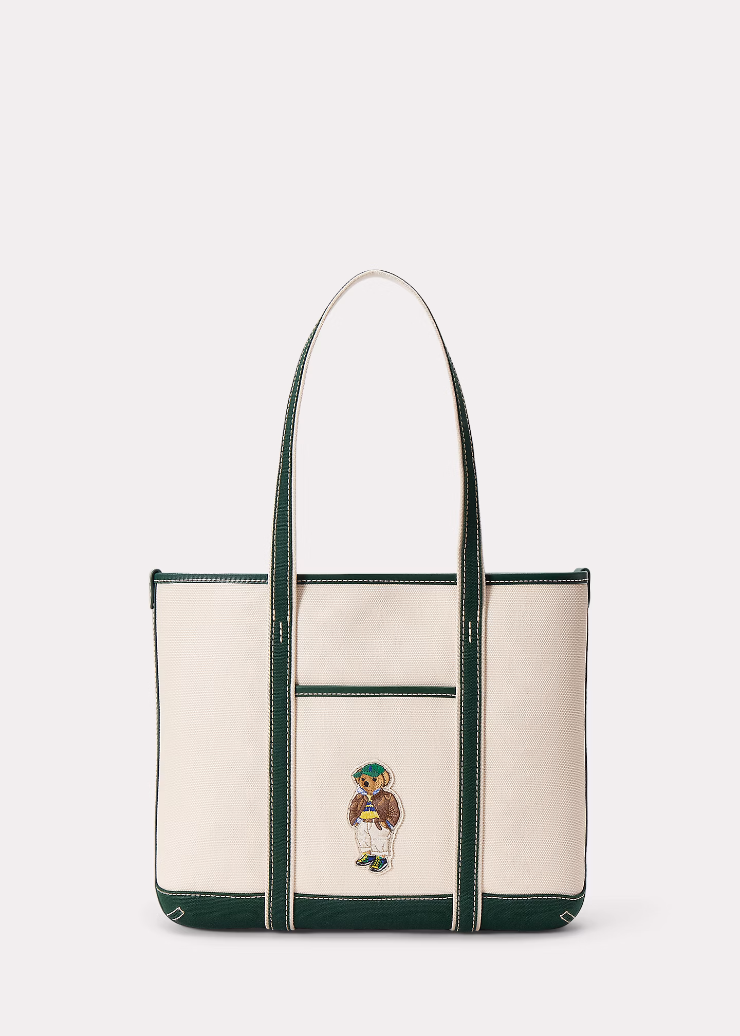 Kleine Shopper-Tragetasche mit Polo Bear - RALPH LAUREN OUTLET
