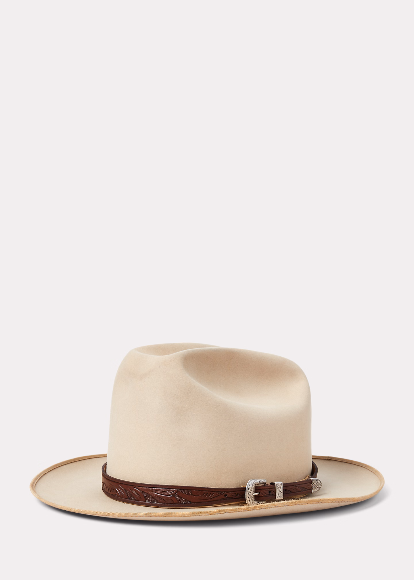 Handgearbeitetes Hutband aus Leder - RALPH LAUREN OUTLET