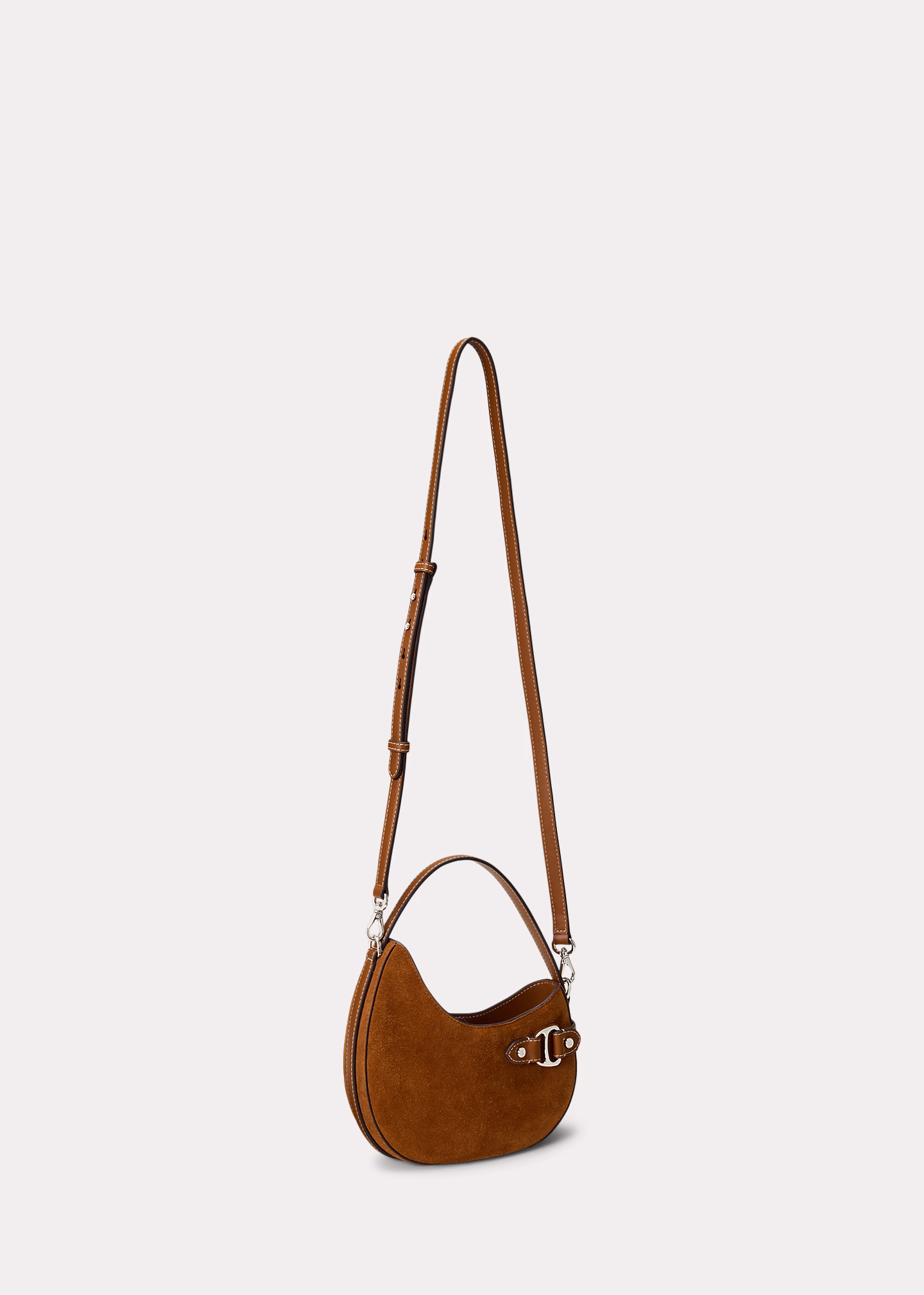 Kleine Umhängetasche Tasha aus Wildleder - RALPH LAUREN OUTLET