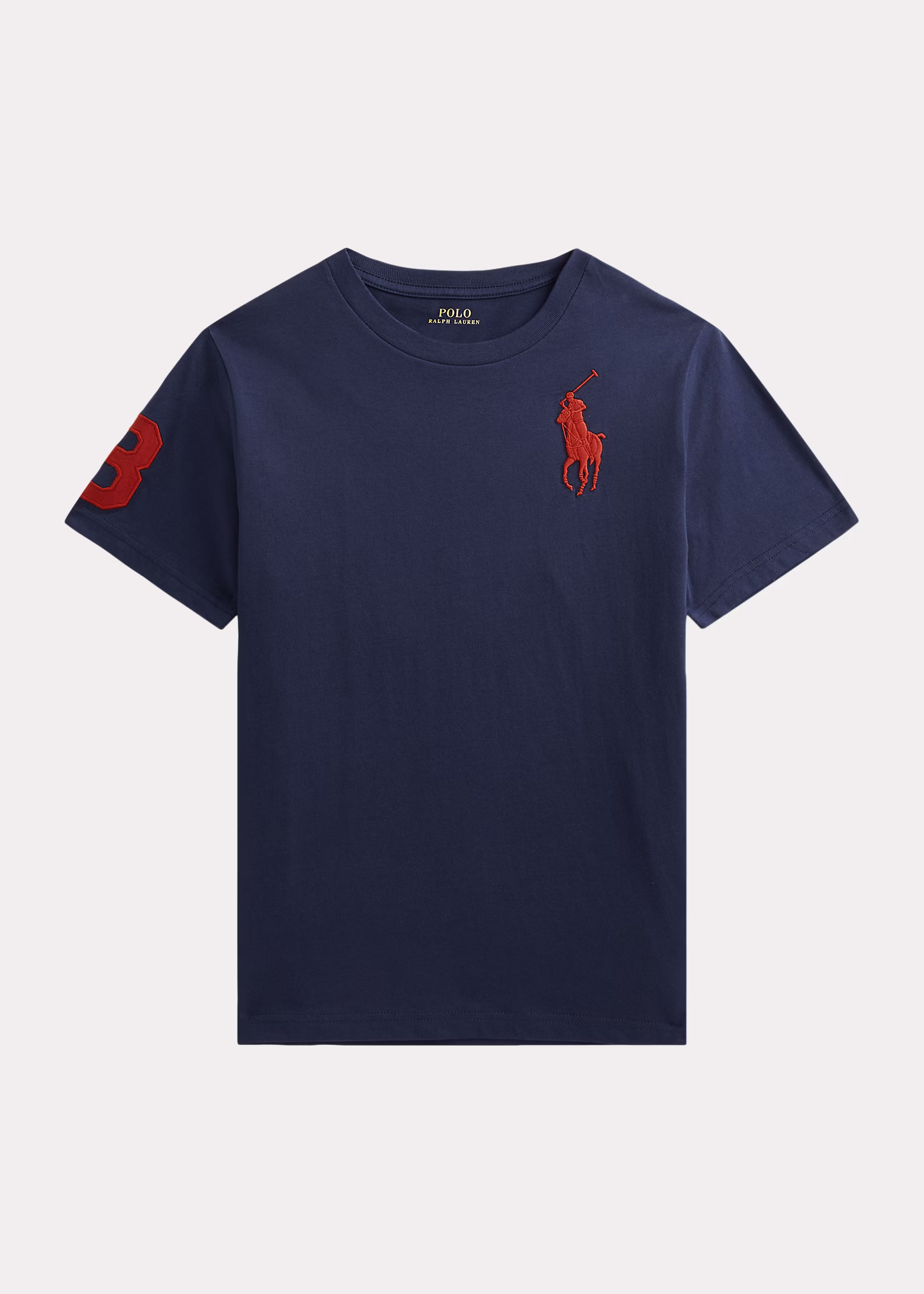 T-Shirt aus Baumwolljersey mit Big Pony - RALPH LAUREN OUTLET